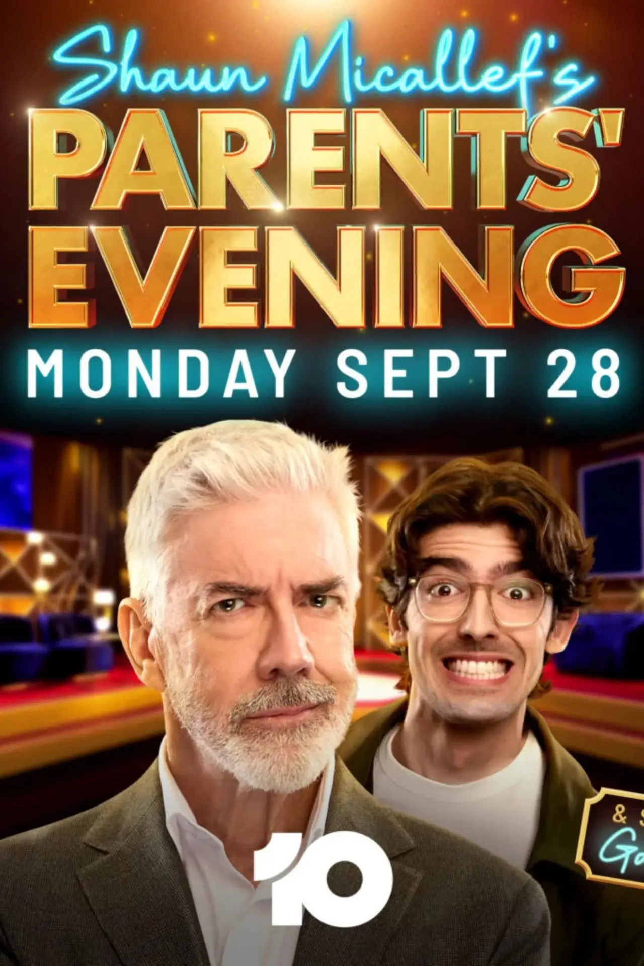 Series poster "Shaun Micallef’s Parents’ Evening"