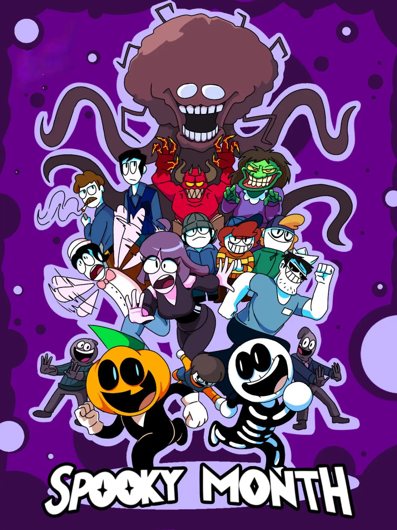 Series poster "Spooky Month"