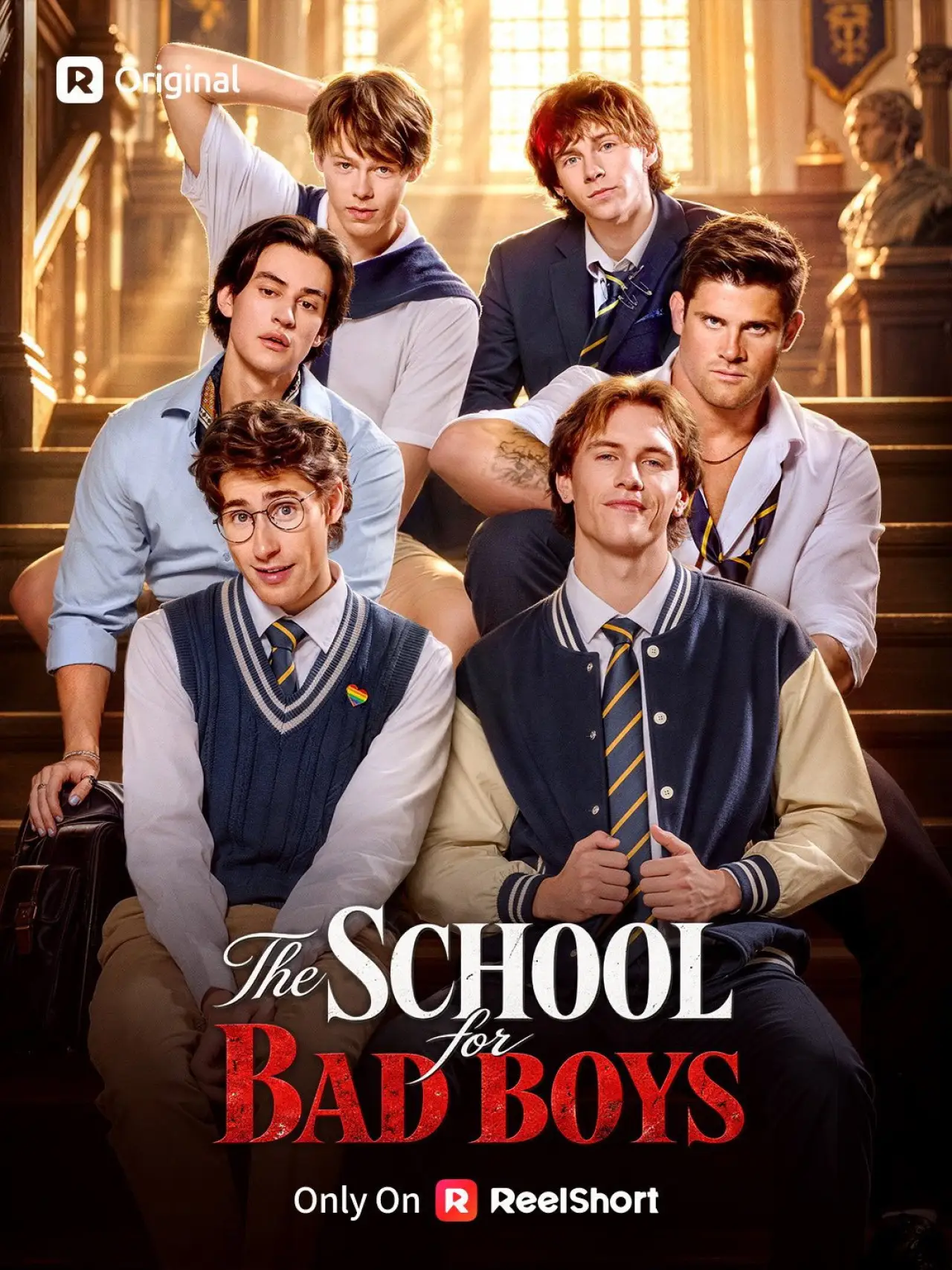 Series poster "The School for Bad Boys"