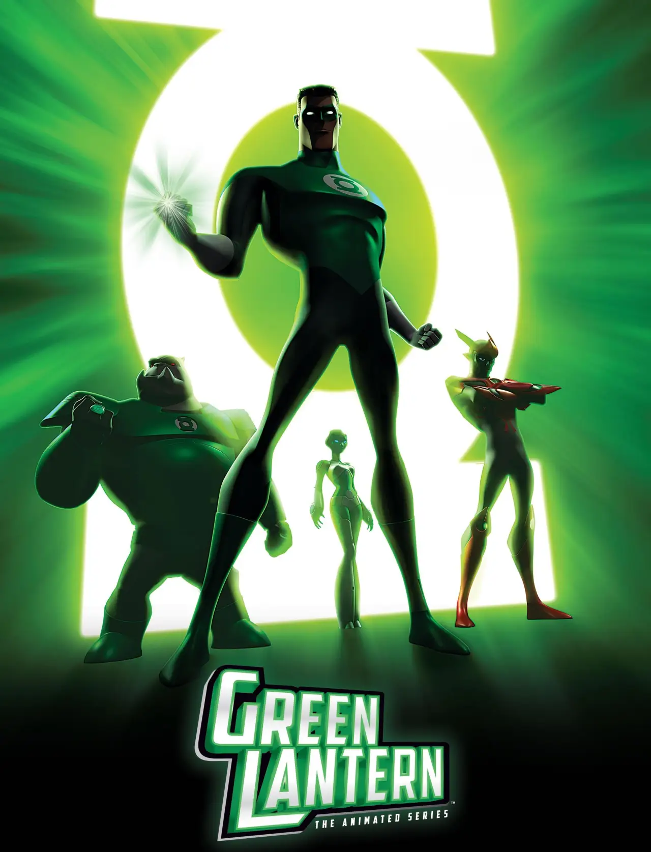 Series poster "Green Lantern: The Animated Series"