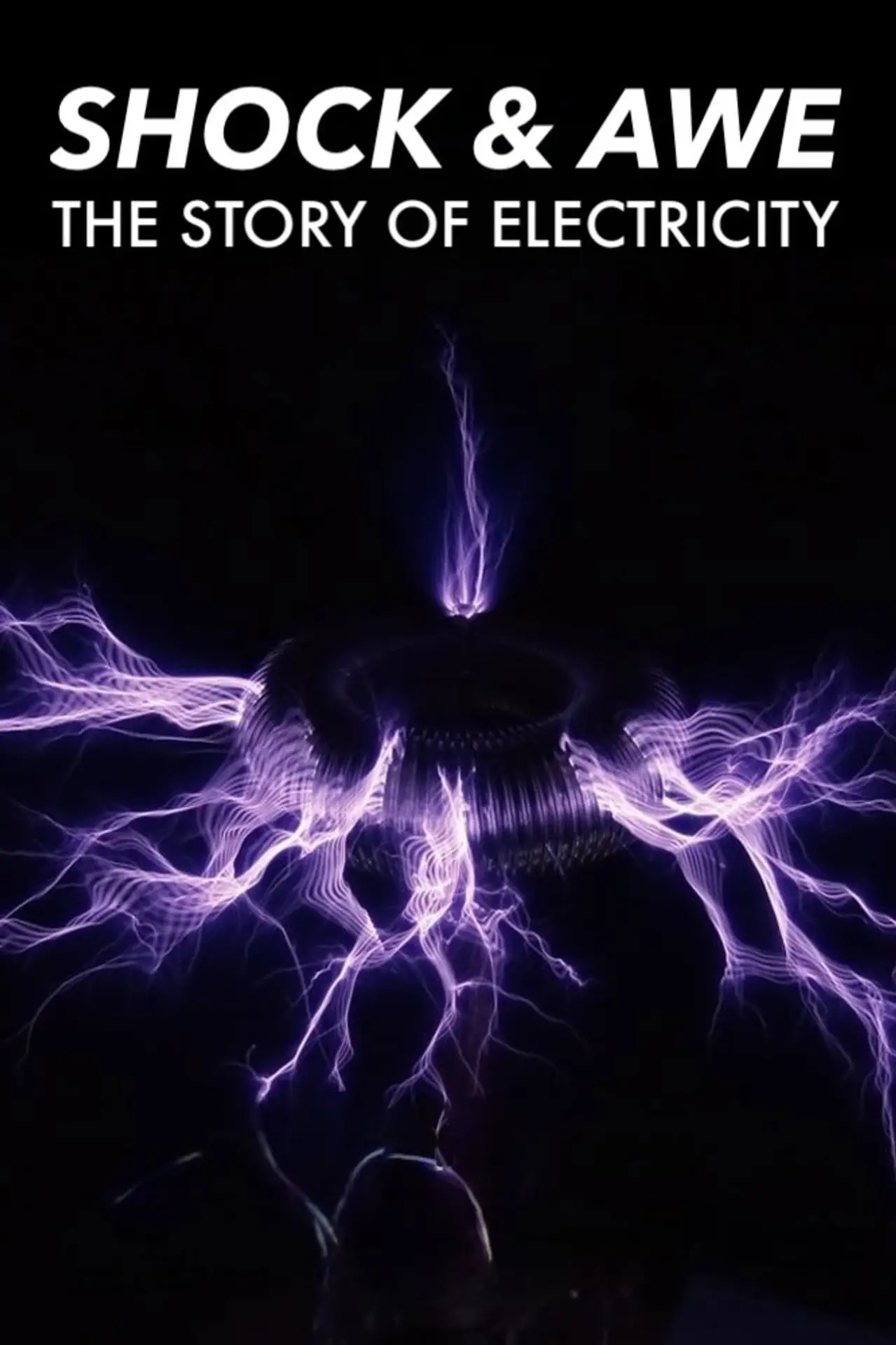 Series poster "Shock and Awe: The Story of Electricity"