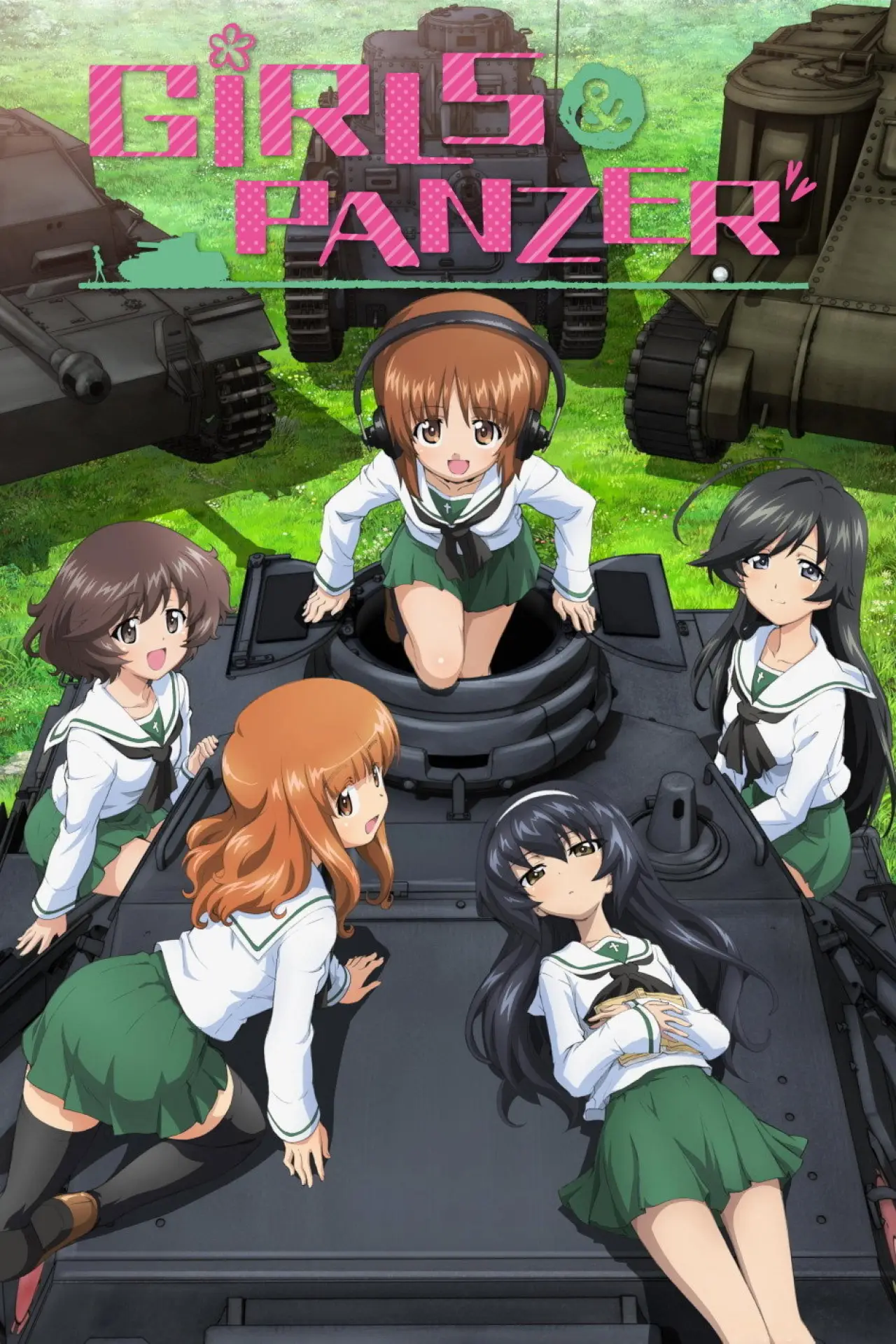 Series poster "Girls und Panzer"