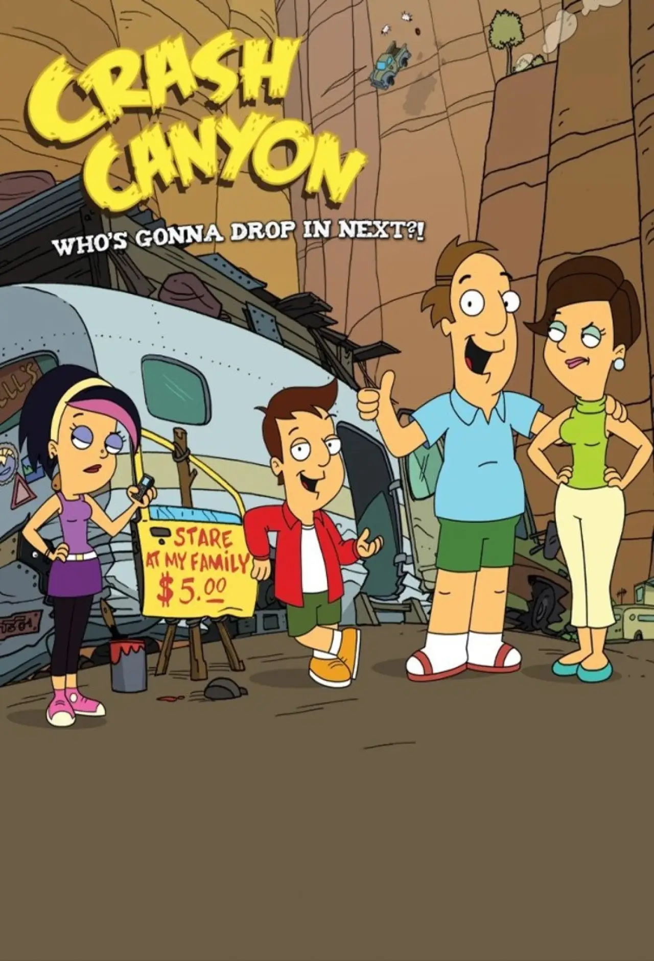 Series poster "Crash Canyon"