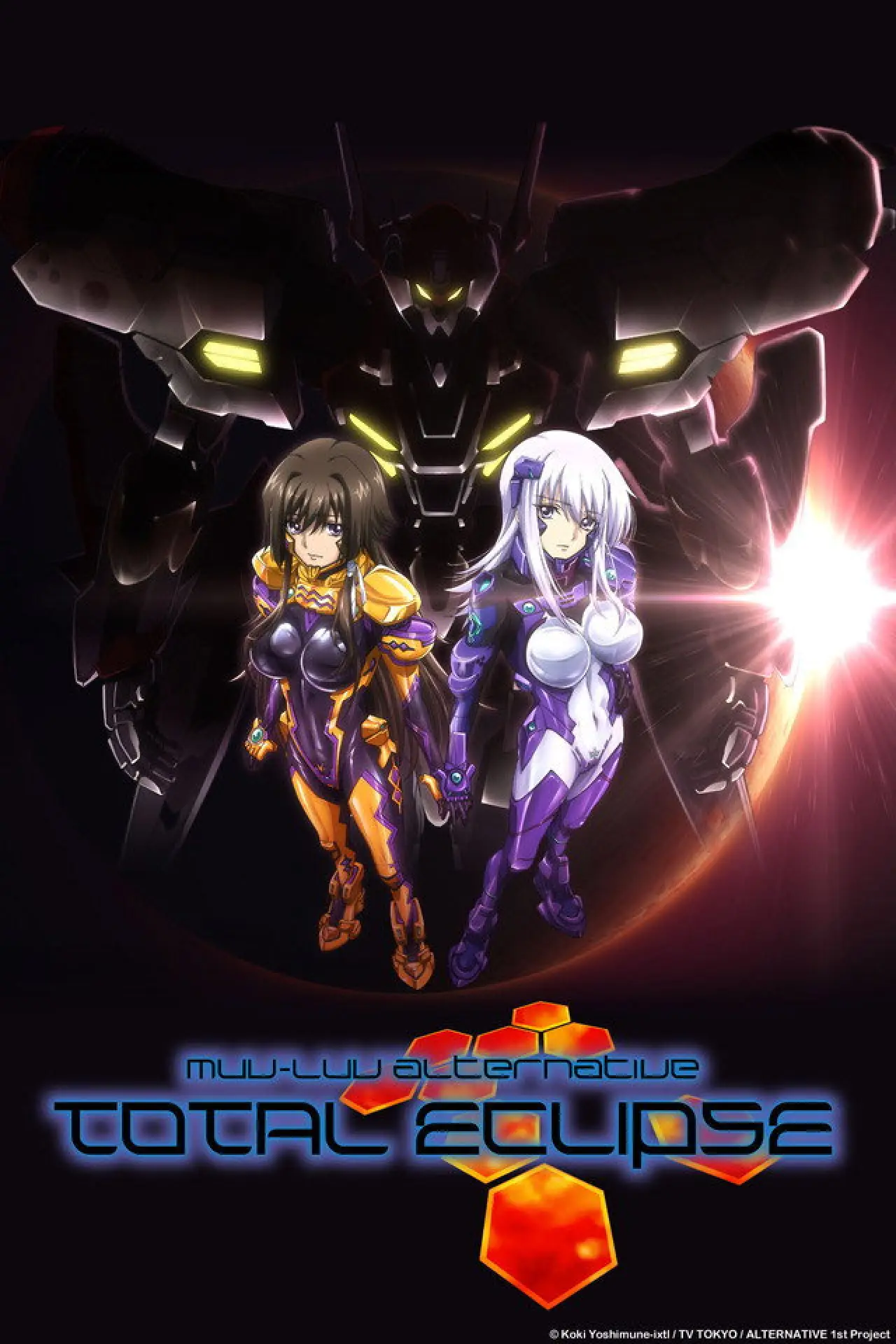 Series poster "Muv-Luv Alternative: Total Eclipse"