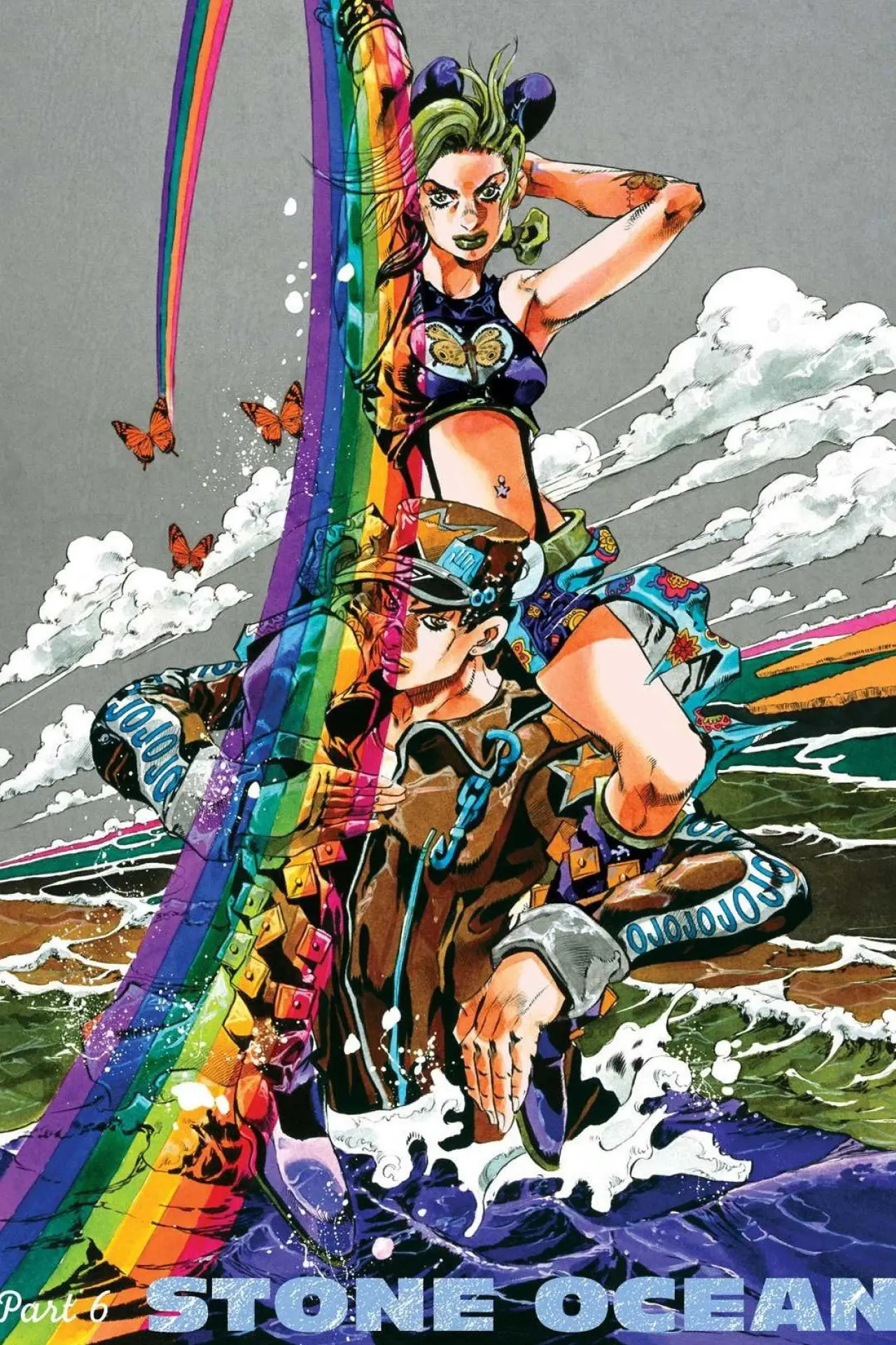 JoJo's Bizarre Adventure — STONE OCEAN - posters, covers, wallpapers
