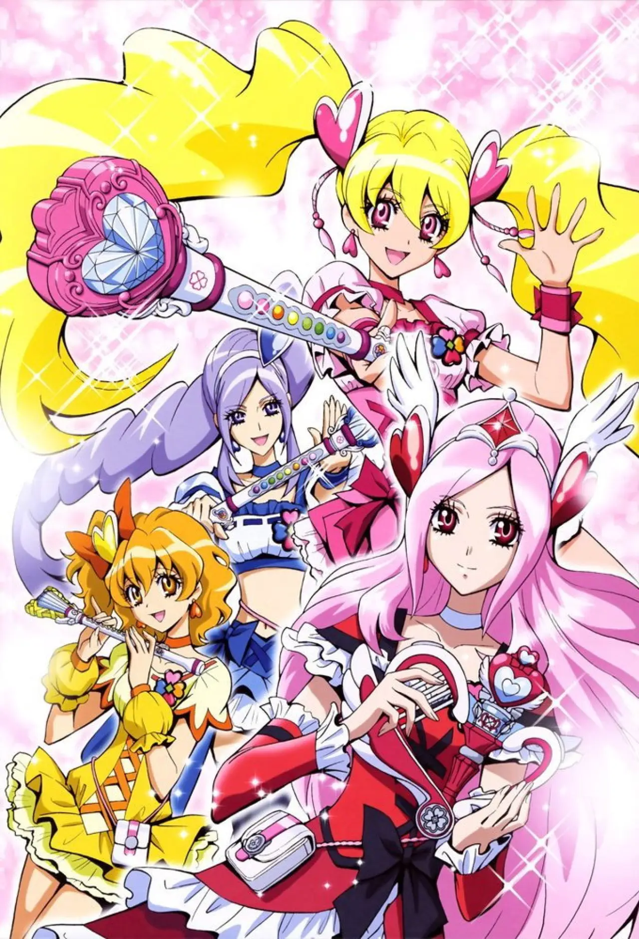 Series poster "Fresh Precure!"