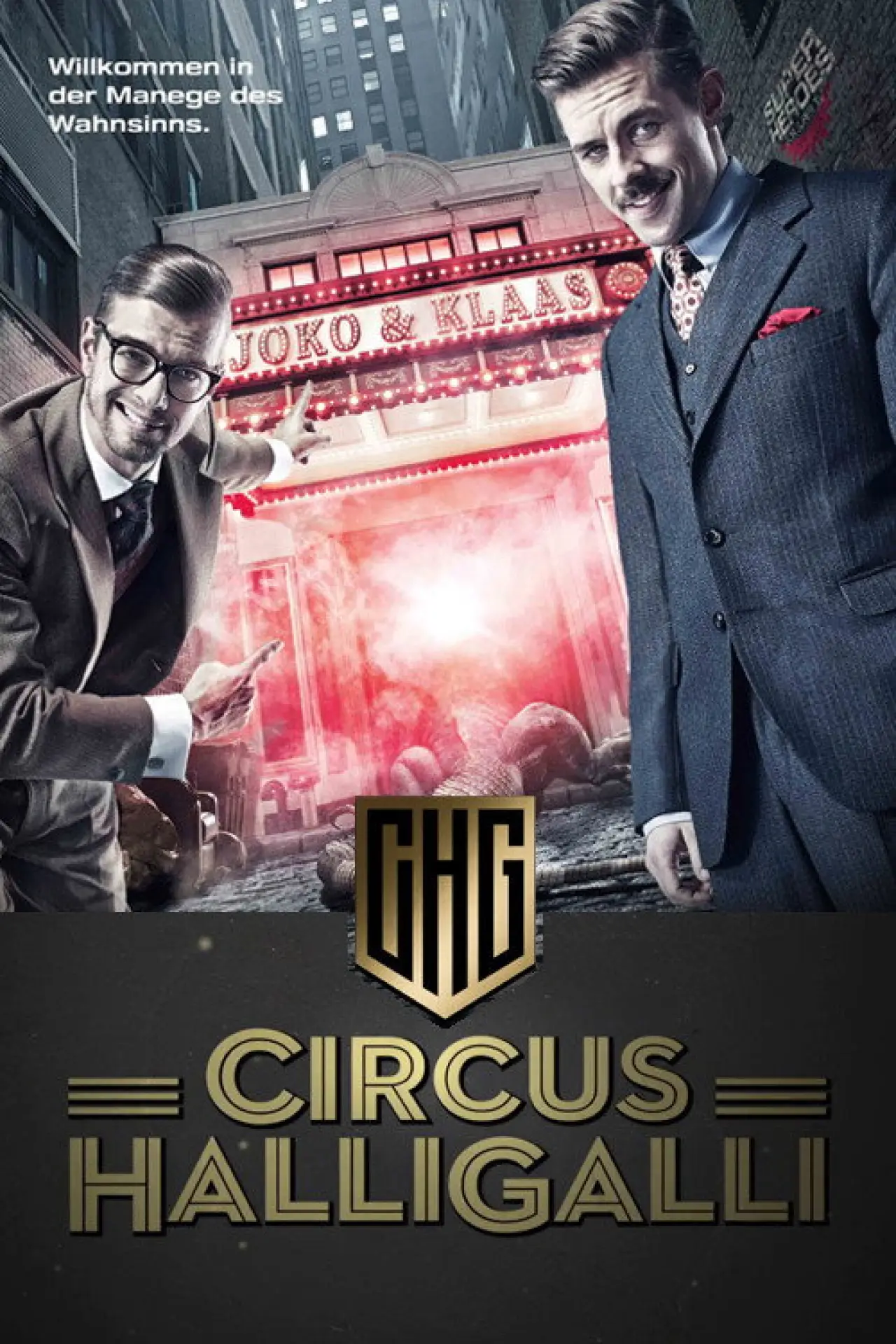 Series poster "Circus Halligalli"