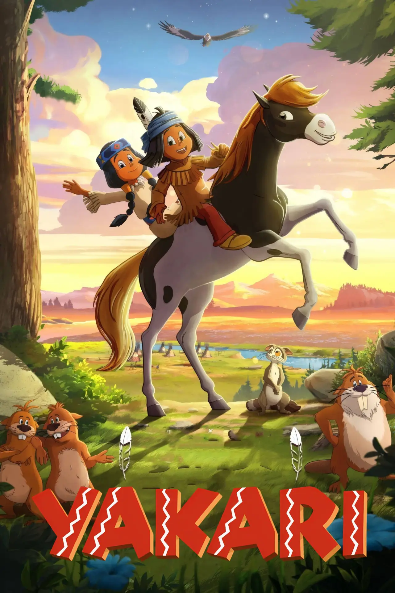 Постер к сериалу "Yakari"