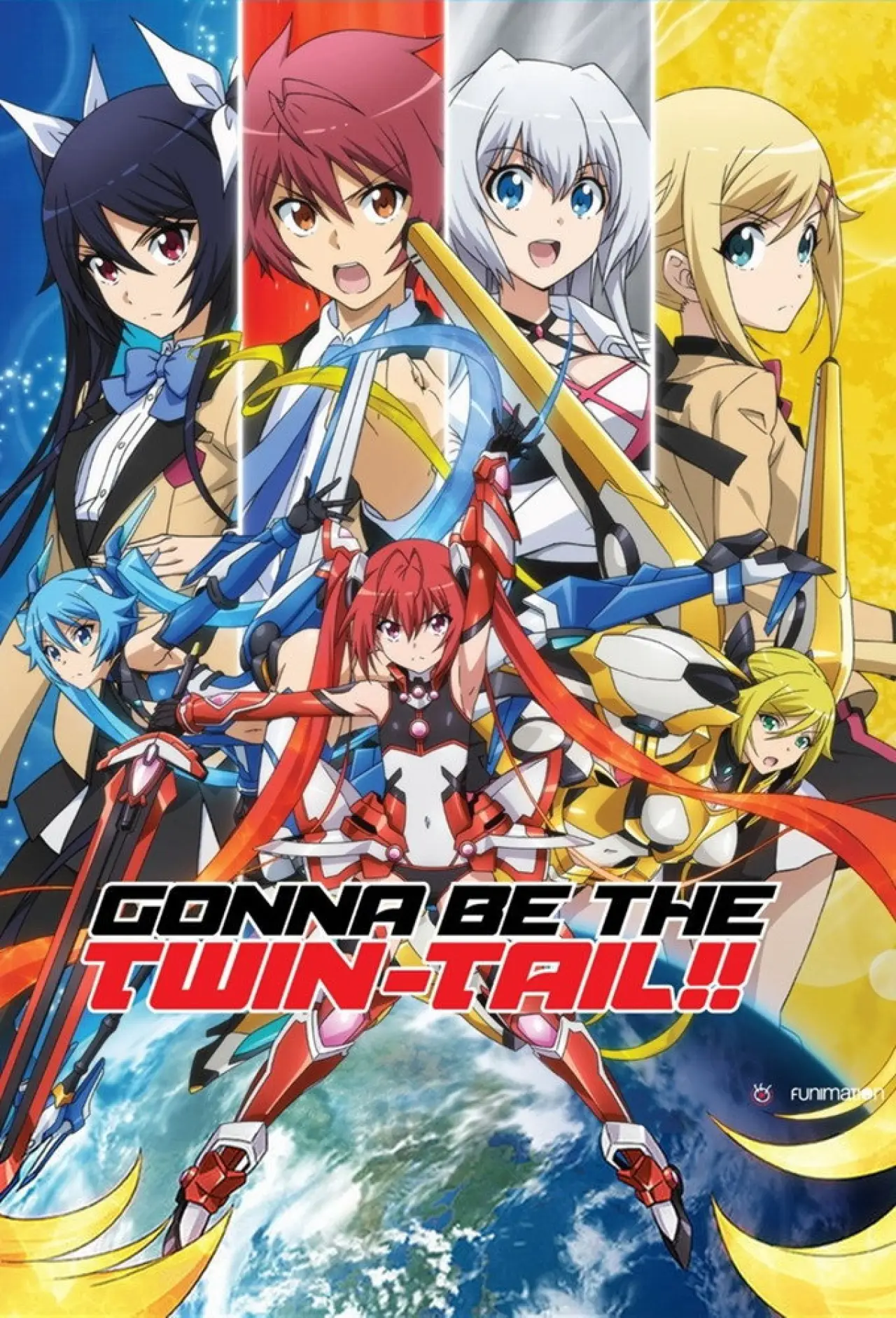 Series poster "Gonna Be the Twin-Tail!!"