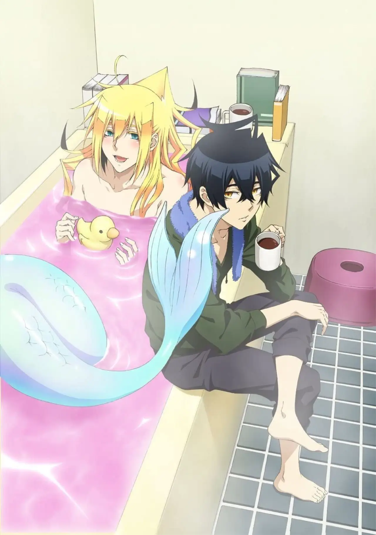 Постер к сериалу "Merman in My Tub"