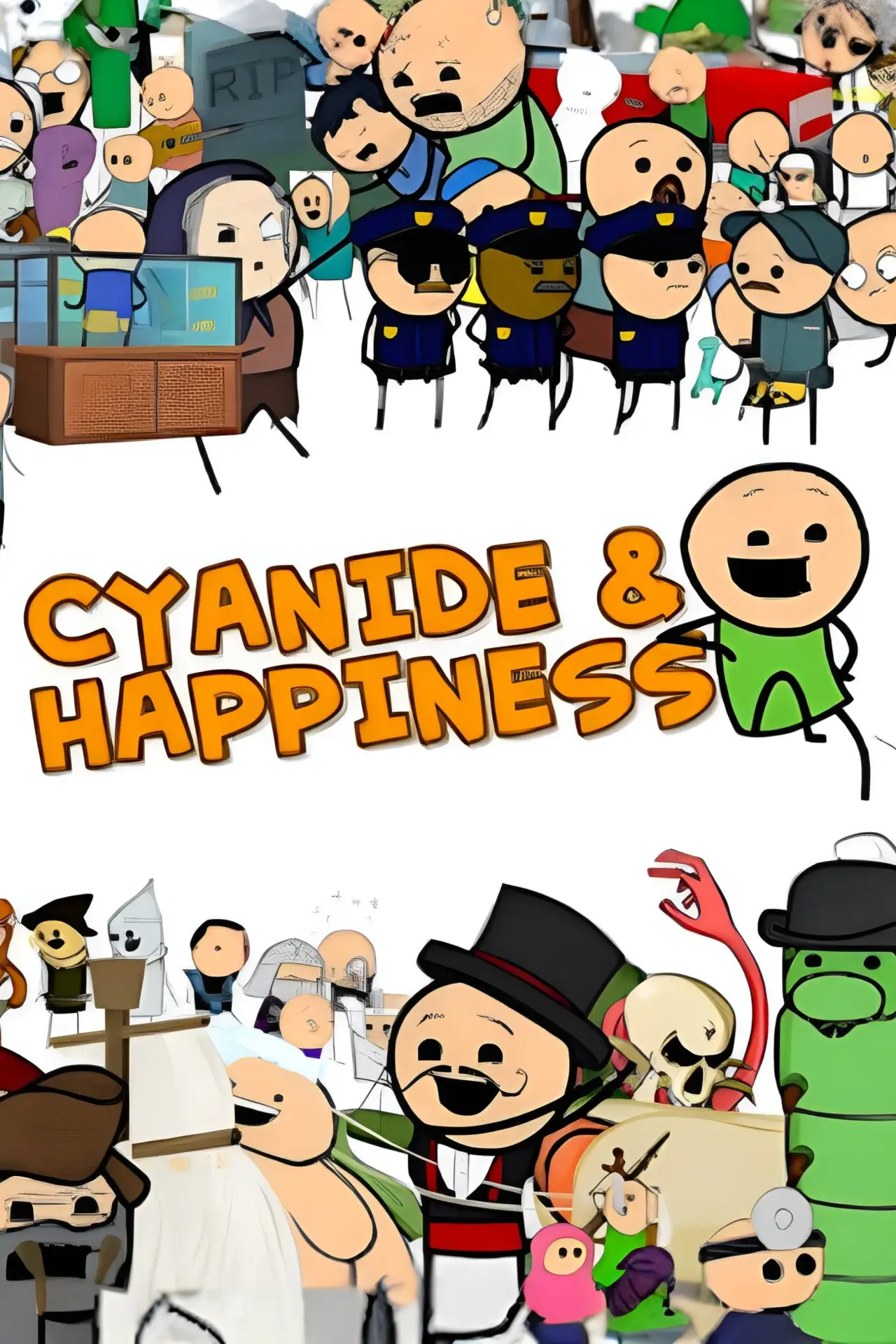 Series poster "The Cyanide & Happiness Show"