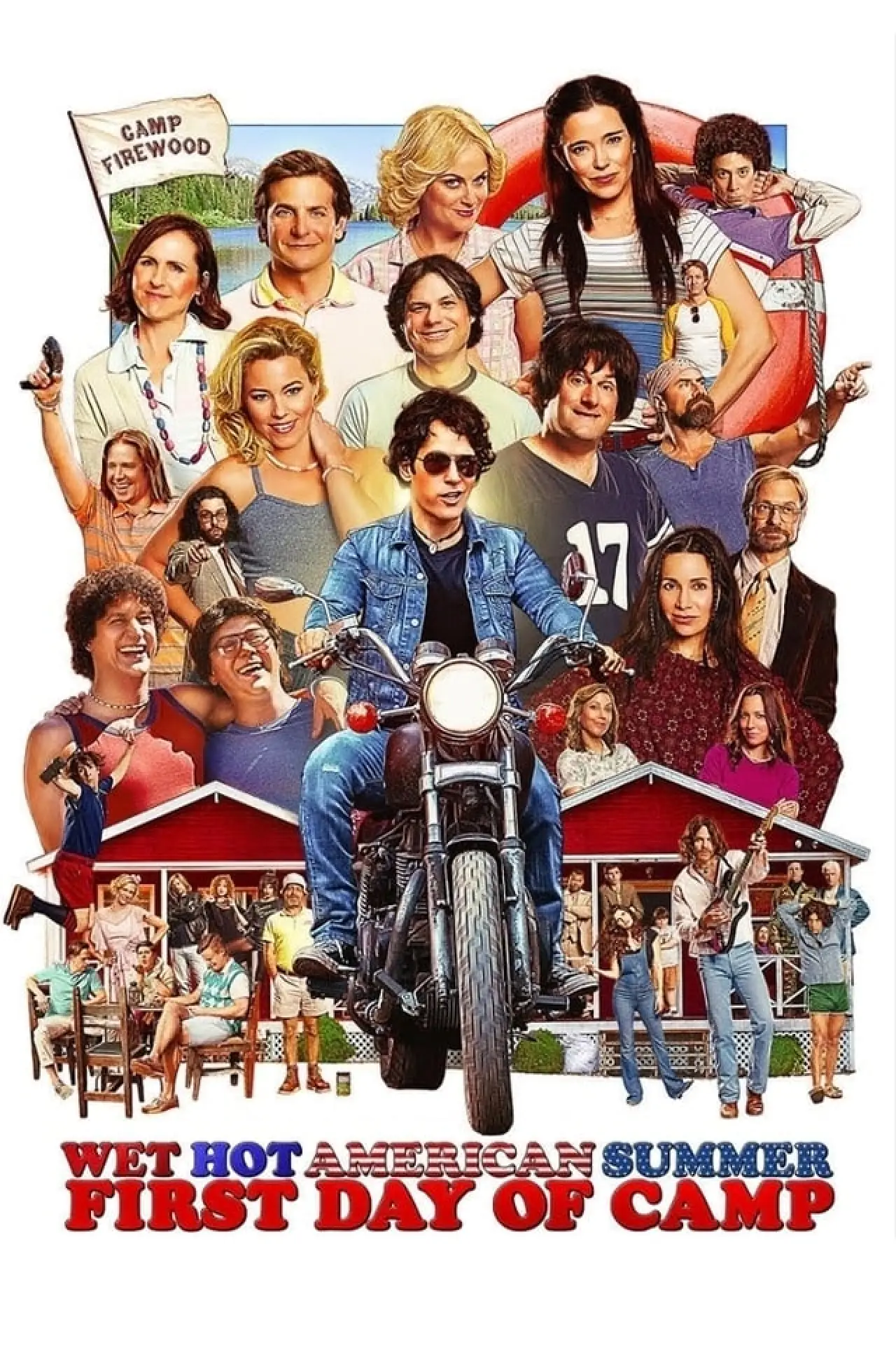 Series poster "Wet Hot American Summer: First Day of Camp"