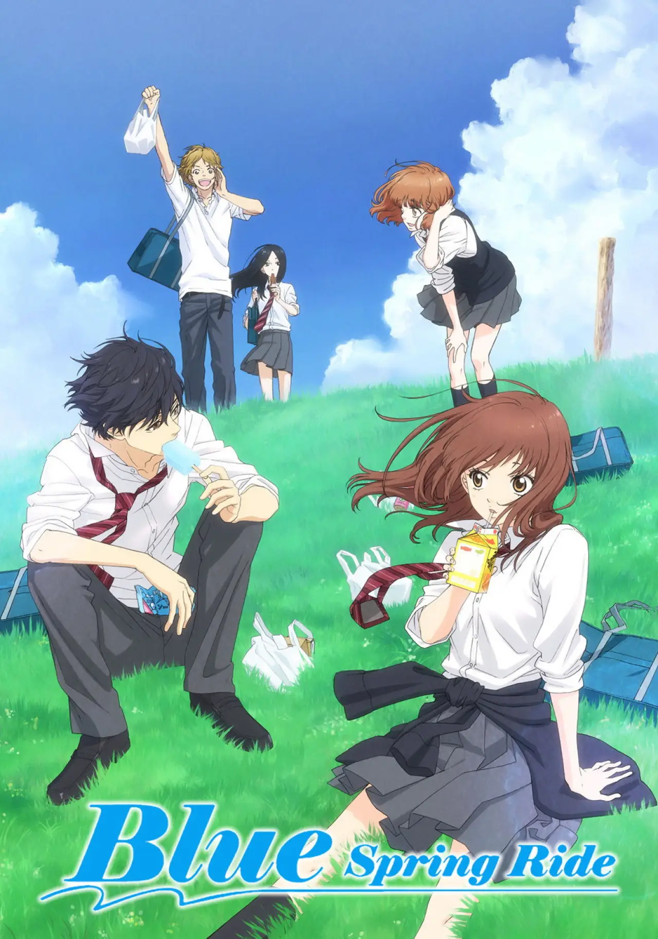Постер к сериалу "Blue Spring Ride"