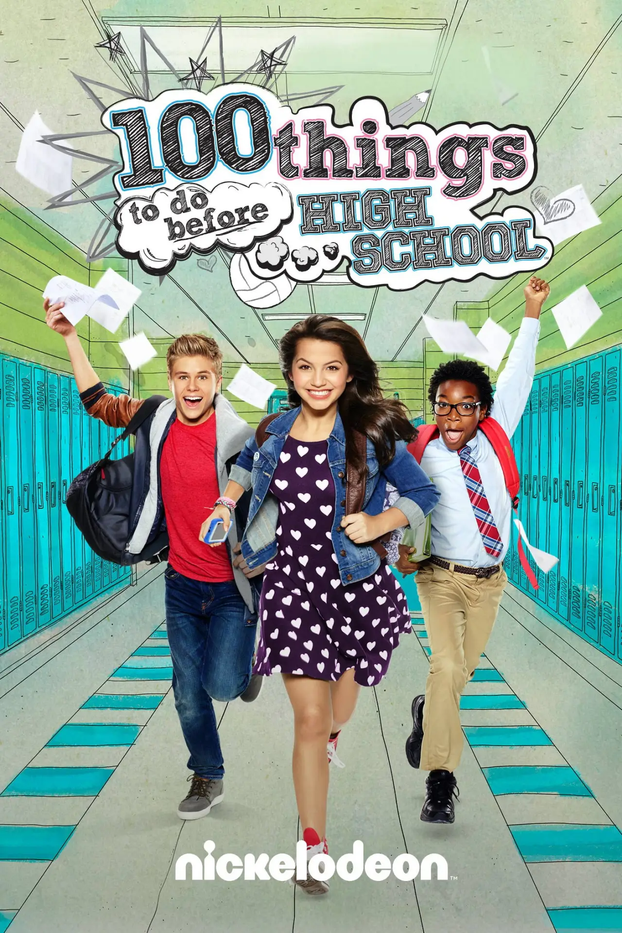 Series poster "100 Things to Do Before High School"