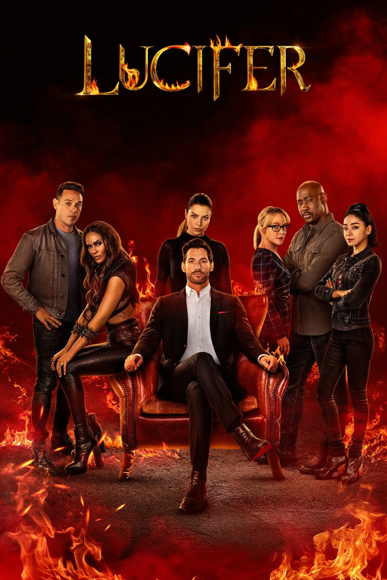 Постер к сериалу "Lucifer"