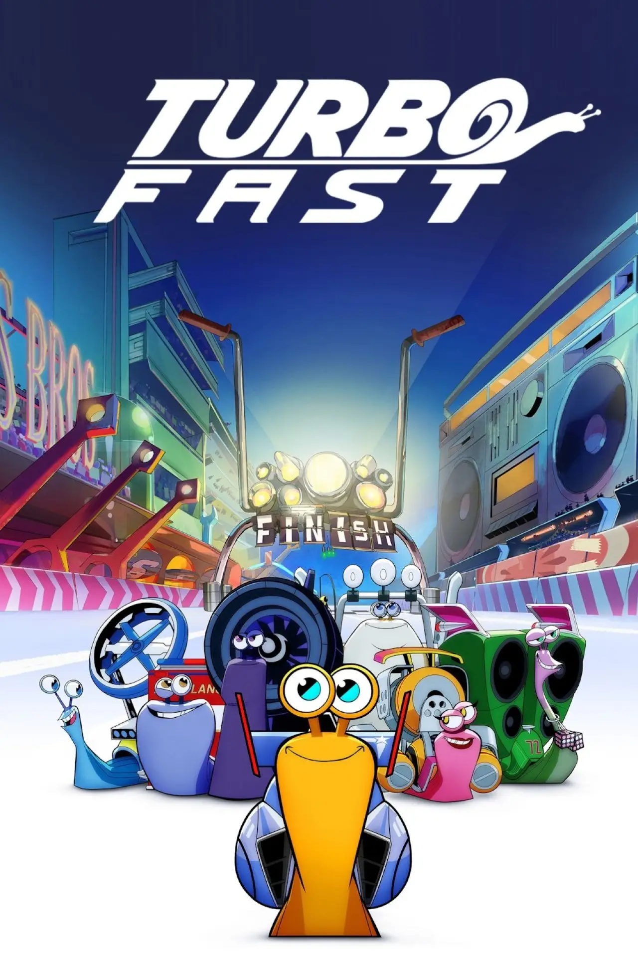 Постер к сериалу "Turbo FAST"