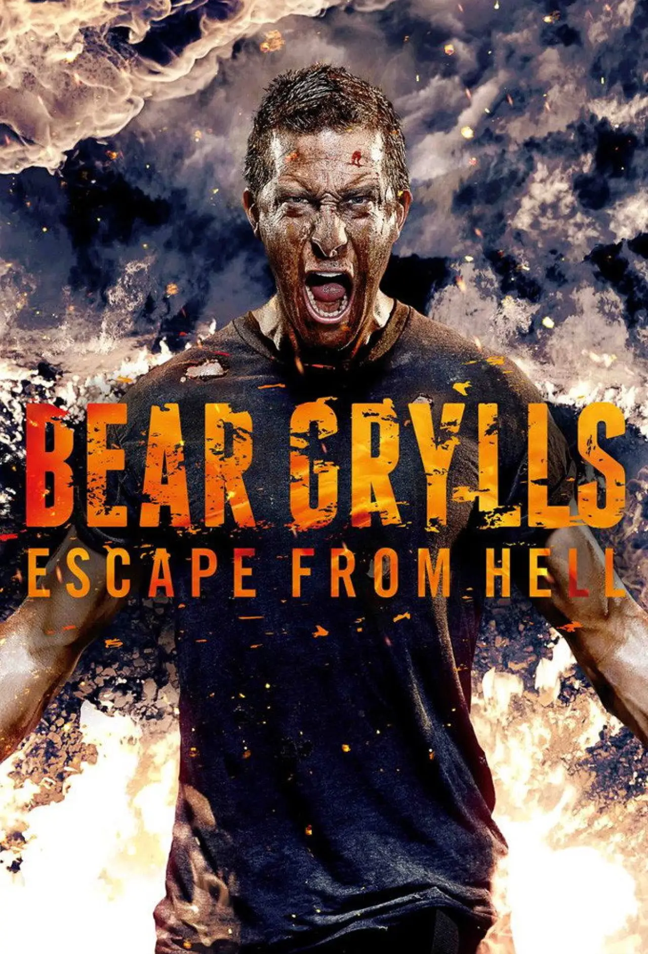 Постер к сериалу "Bear Grylls: Escape From Hell"