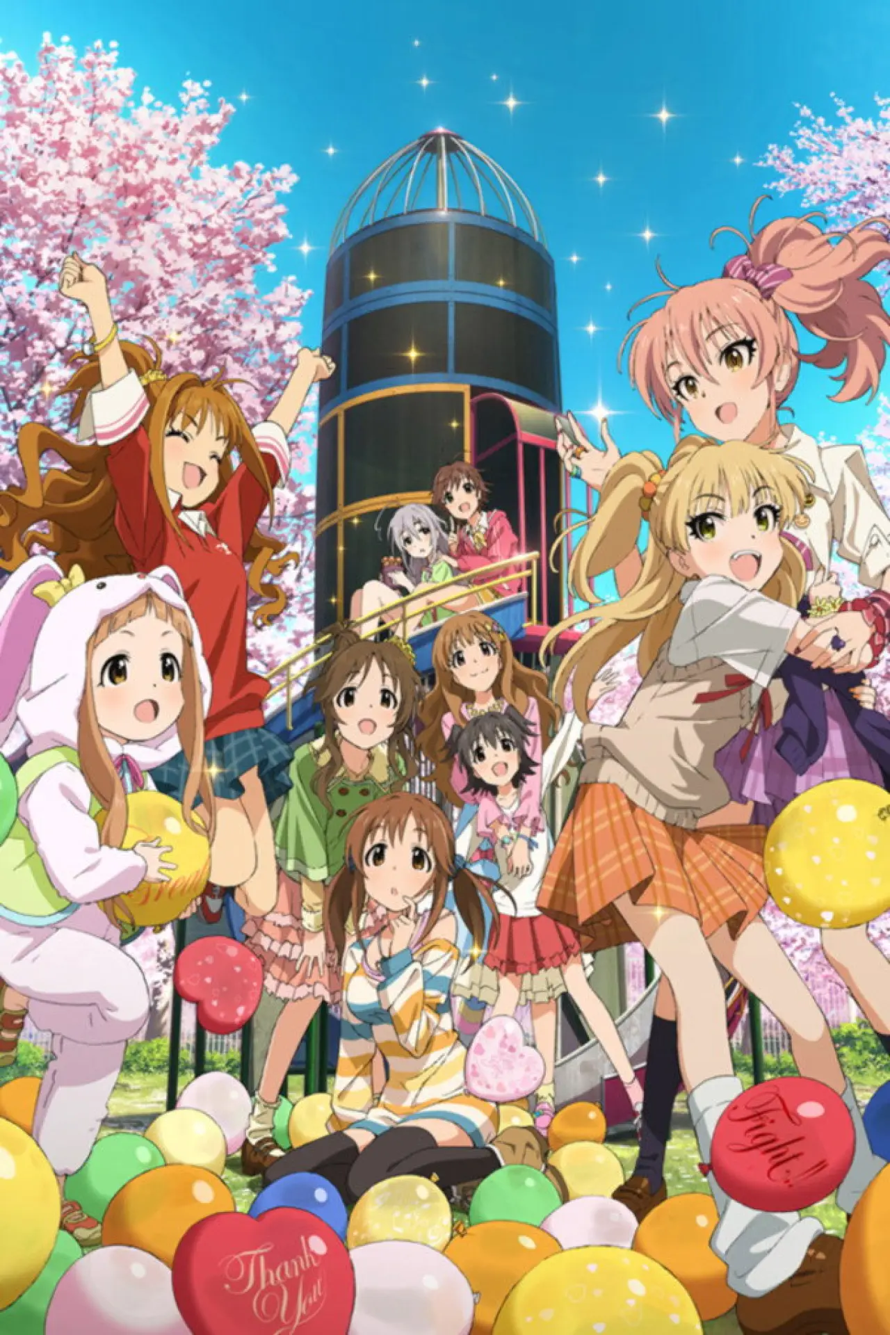 Постер к сериалу "THE iDOLM@STER Cinderella Girls"