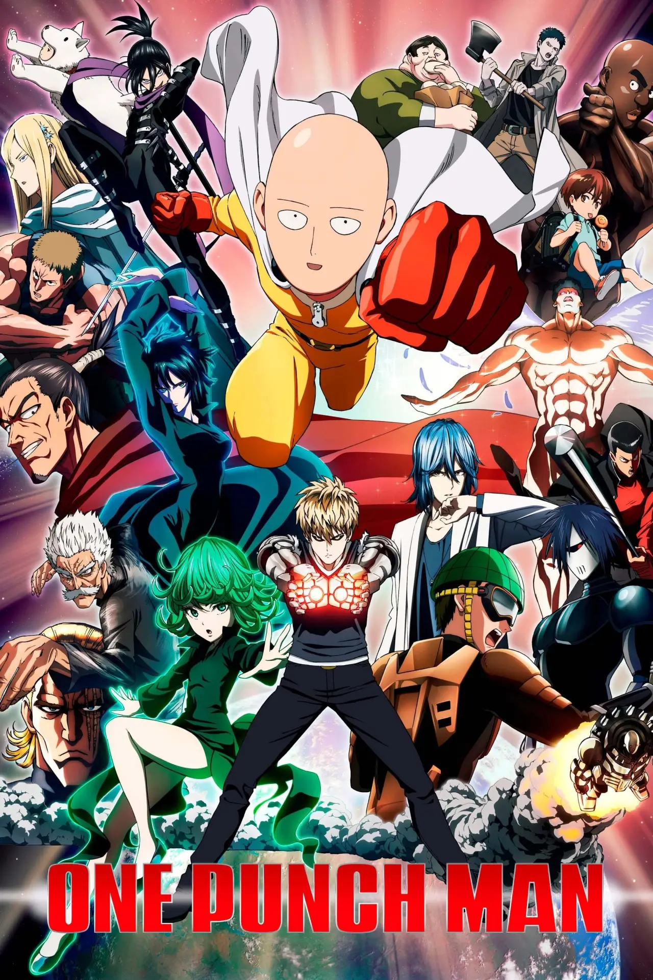 Постер к сериалу "One-Punch Man"