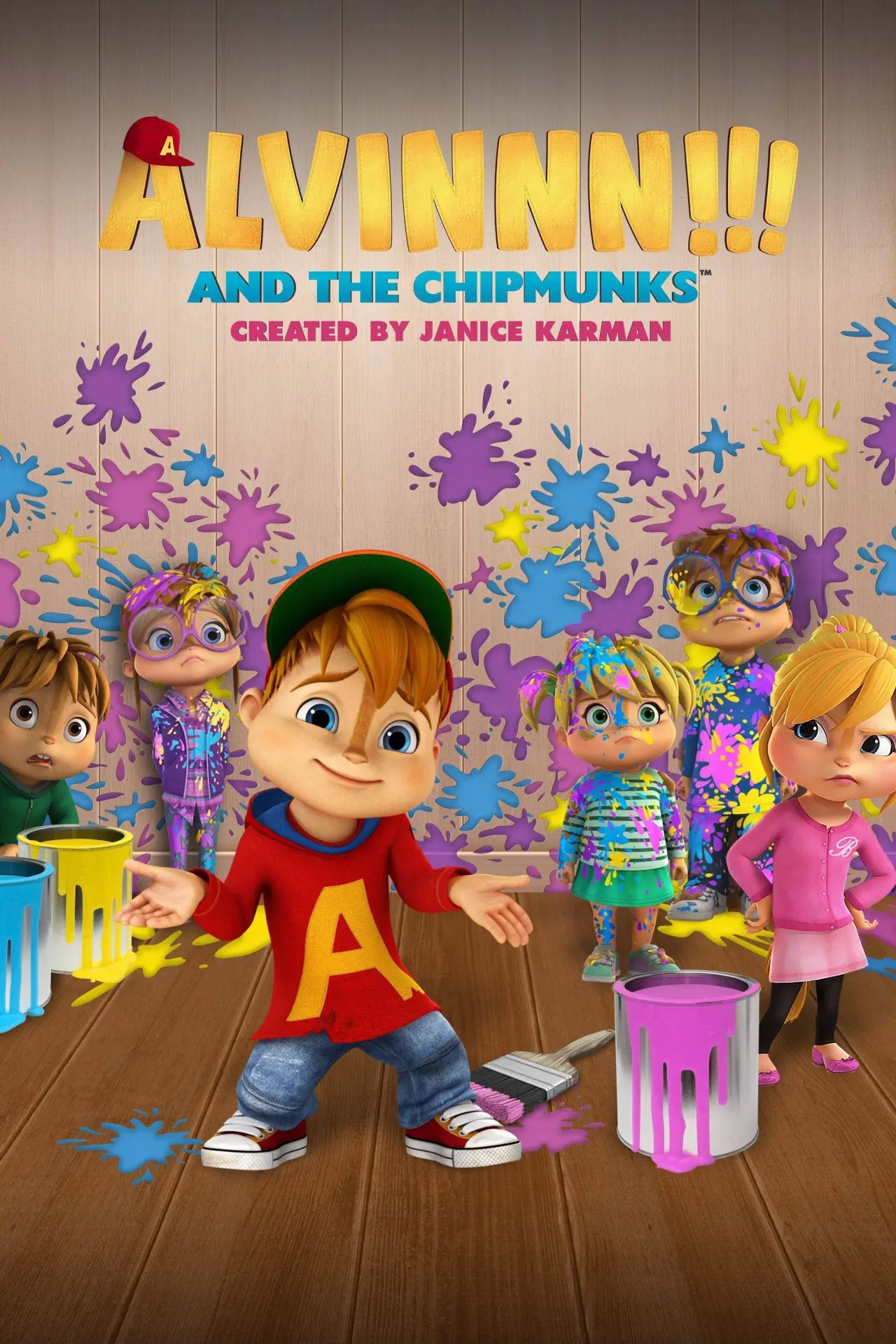 Series poster "Alvinnn!!! and The Chipmunks"