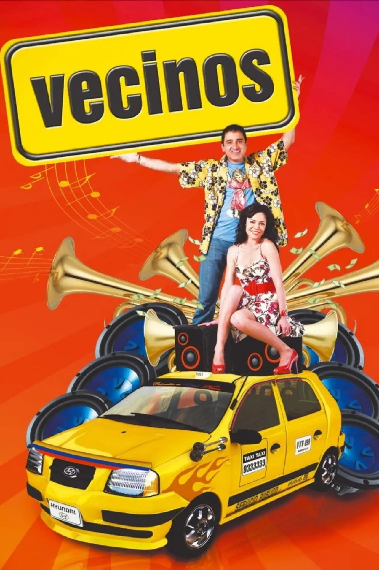 Постер к сериалу "Vecinos"