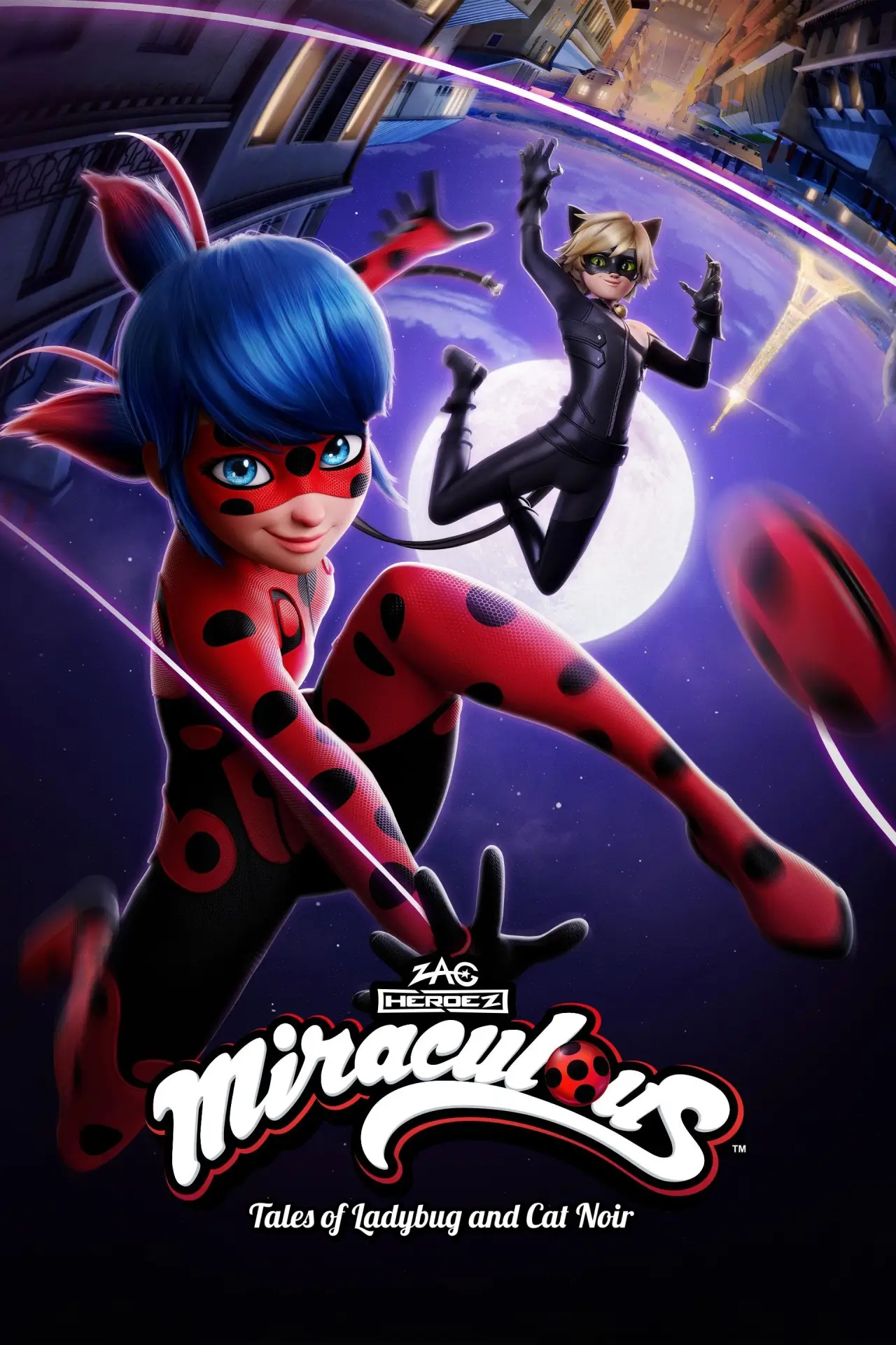 Постер к сериалу "Miraculous: Tales of Ladybug & Cat Noir"