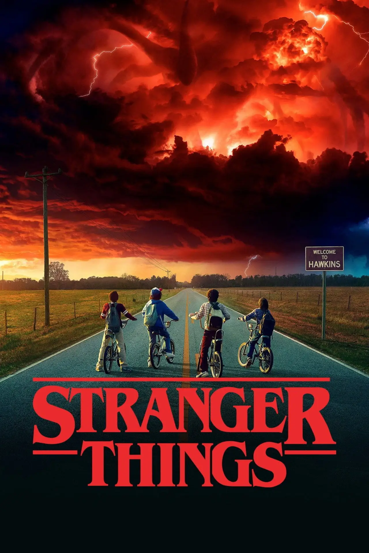 Постер к сериалу "Stranger Things"