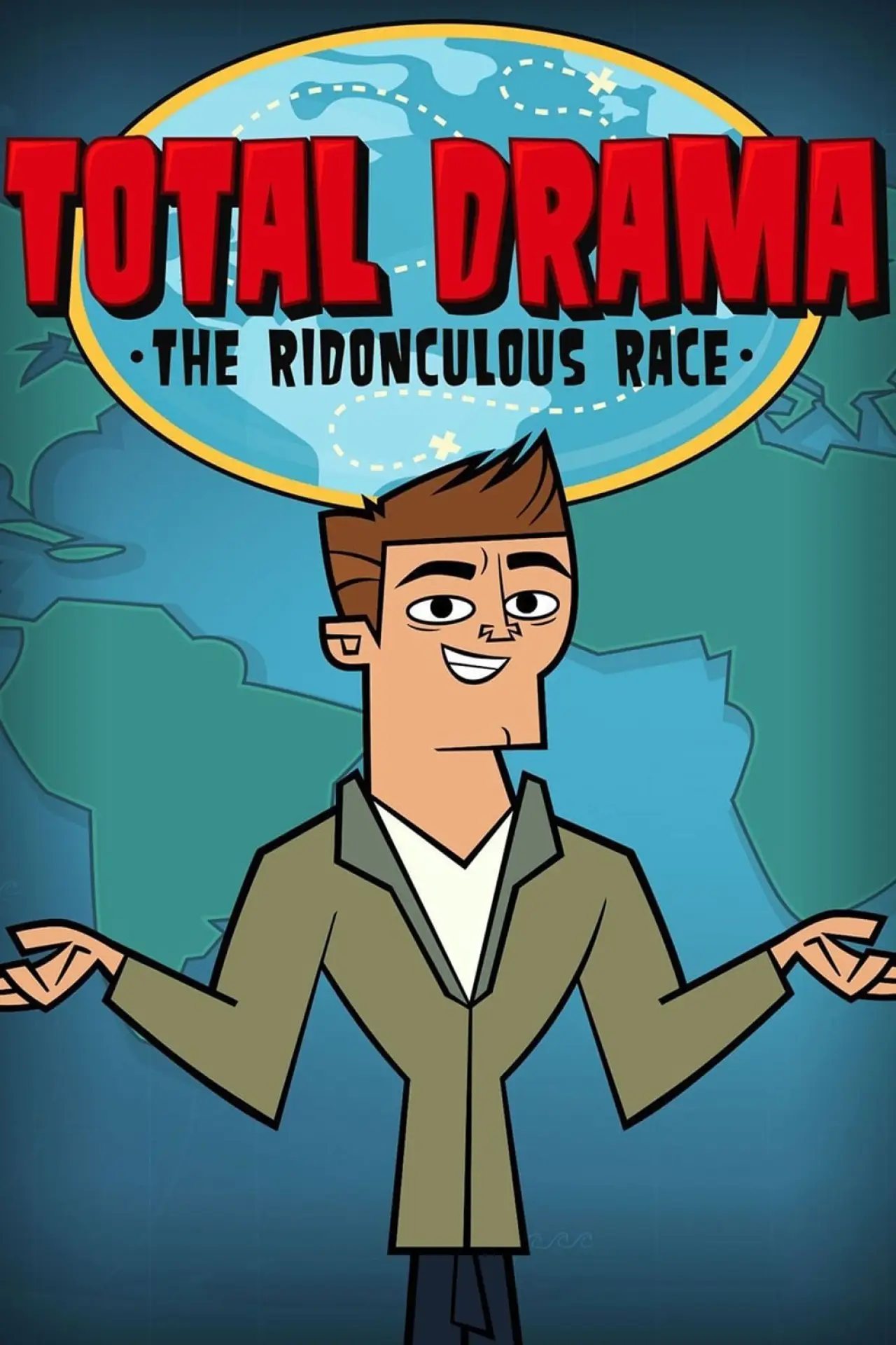 Series poster "Total Drama Presents: The Ridonculous Race"