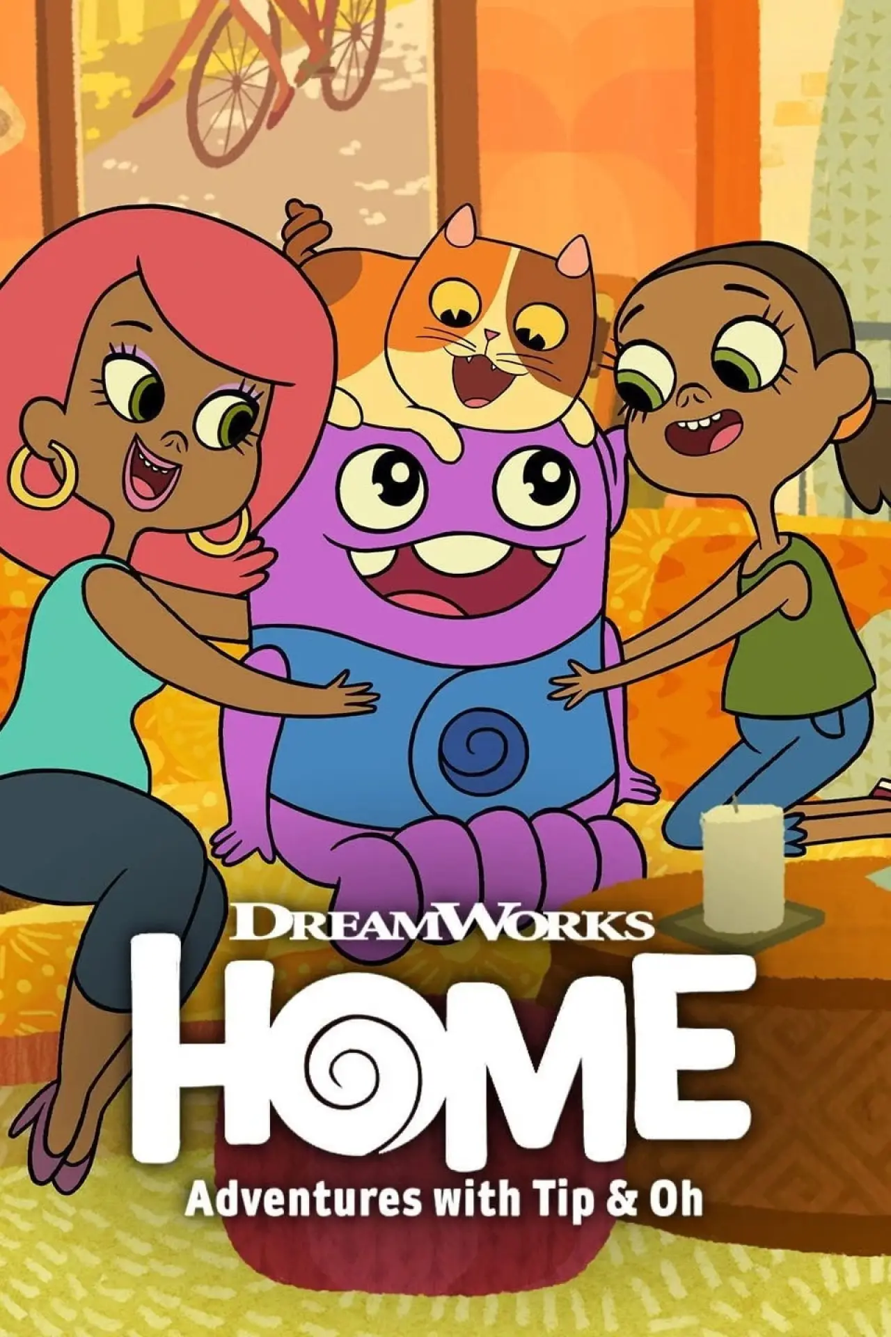 Series poster "Home: Adventures with Tip & Oh"