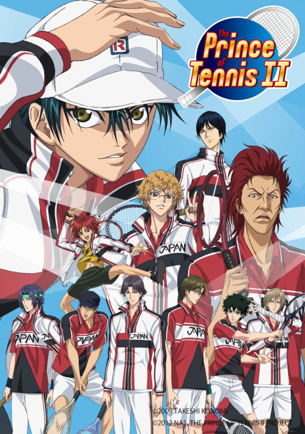 Series poster "The Prince of Tennis II"