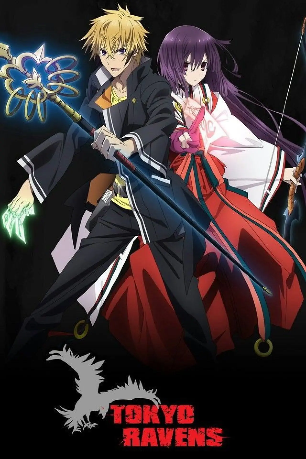 Series poster "Tokyo Ravens"