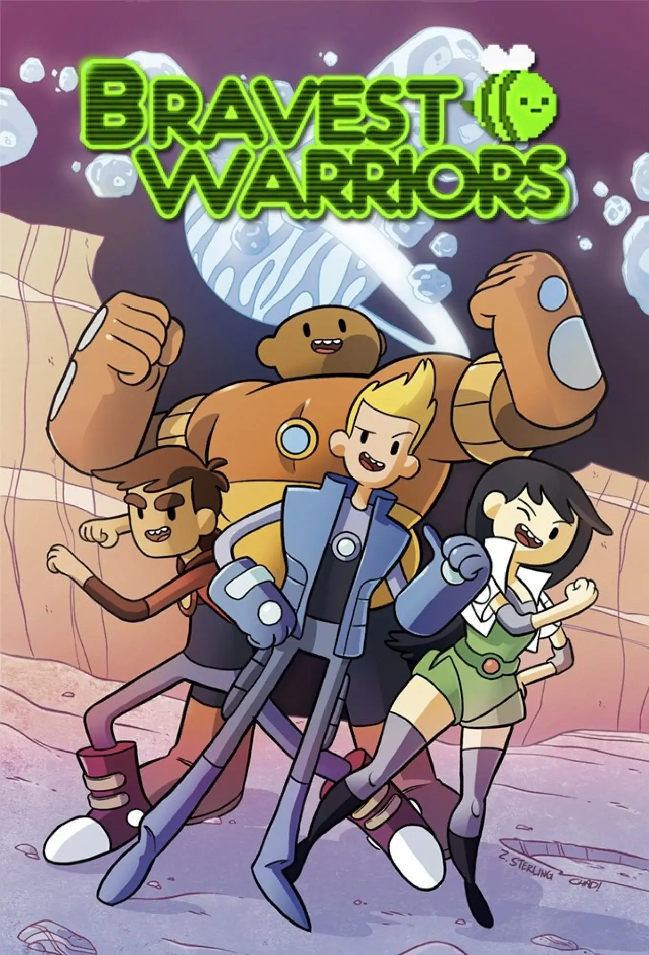 Series poster "Bravest Warriors"