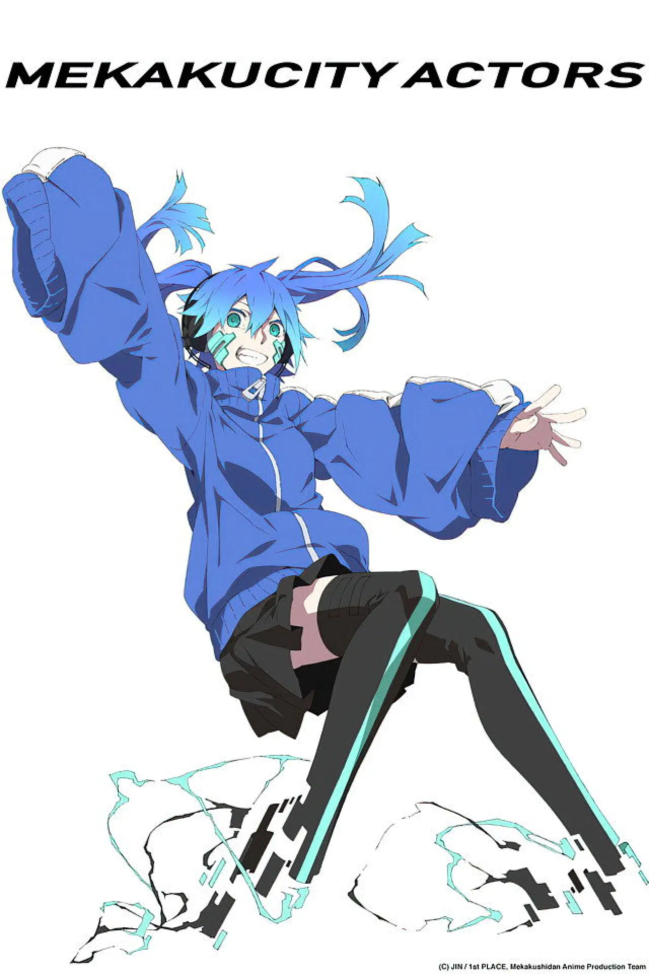 Series poster "Mekakucity Actors"