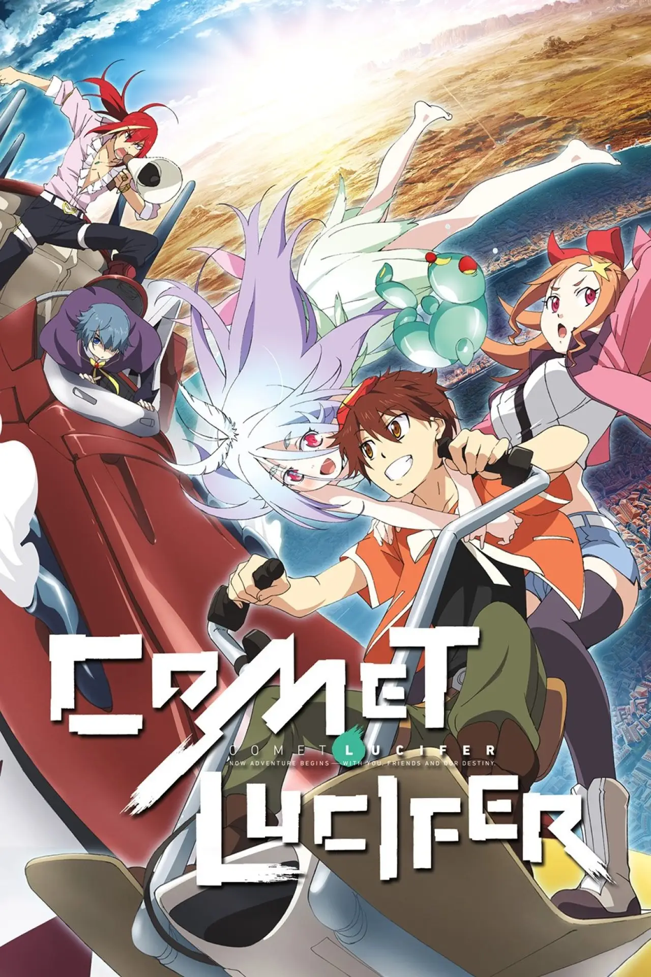 Series poster "Comet Lucifer"