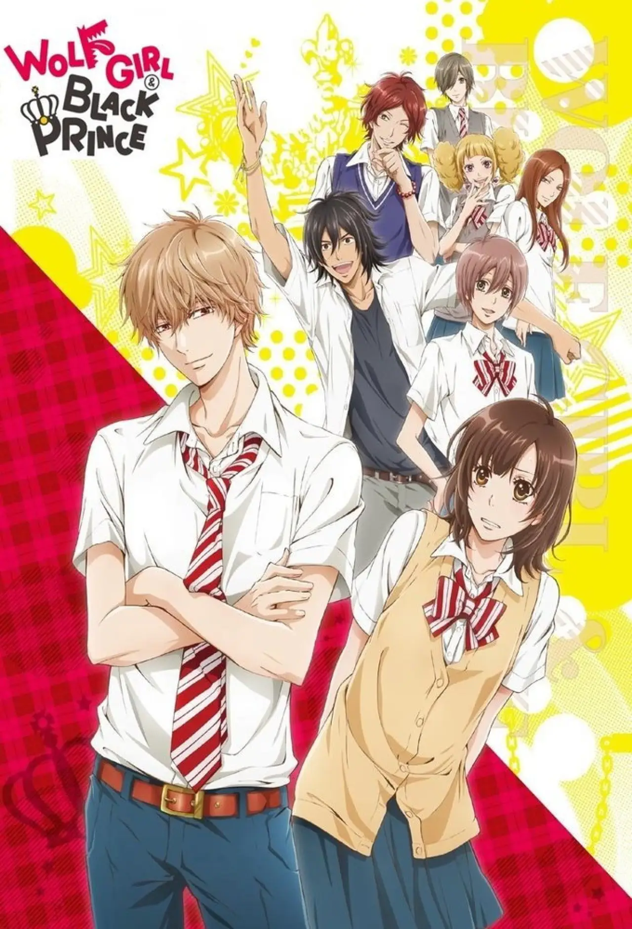 Series poster "Wolf Girl & Black Prince"