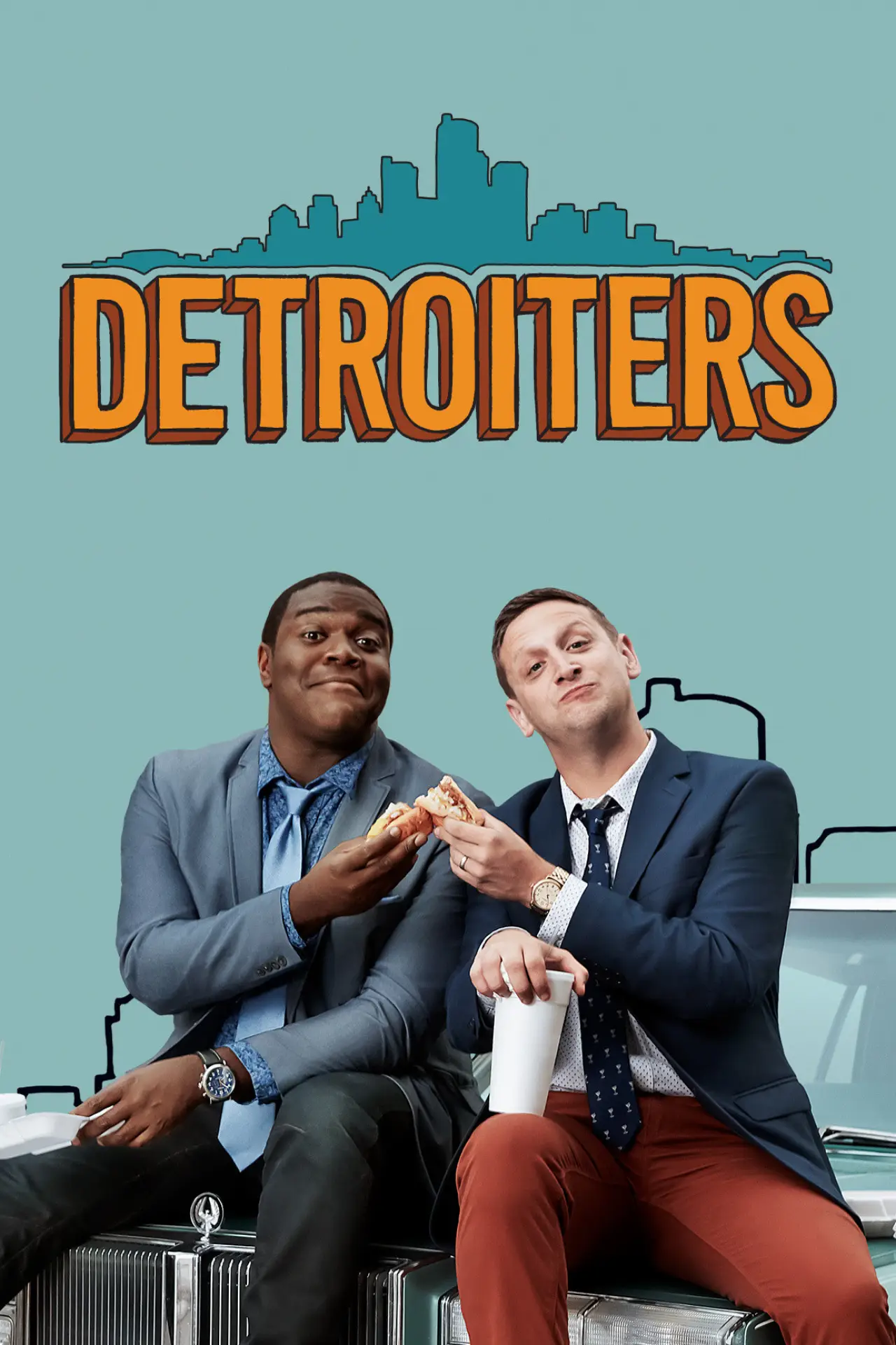 Series poster "Detroiters"