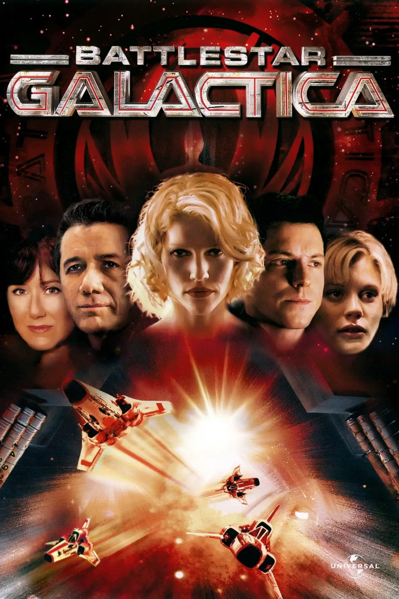 Постер к сериалу "Battlestar Galactica"