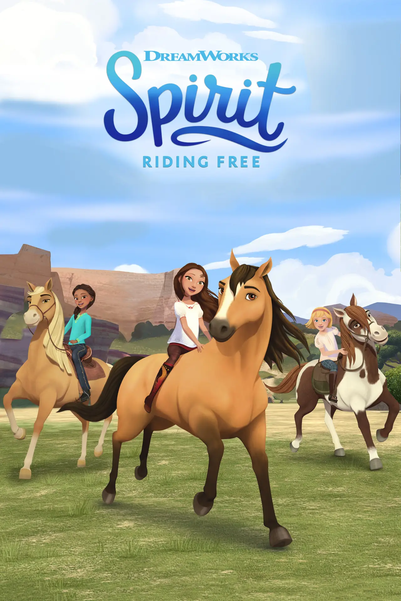 Series poster "Spirit: Riding Free"