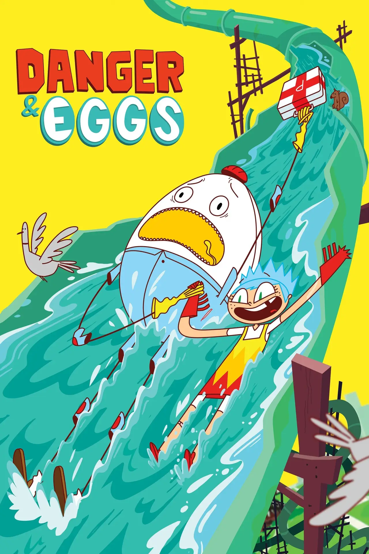 Series poster "Danger & Eggs"