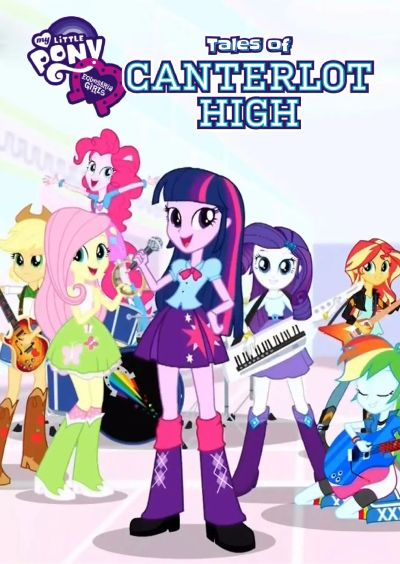 Series poster "My Little Pony: Equestria Girls"