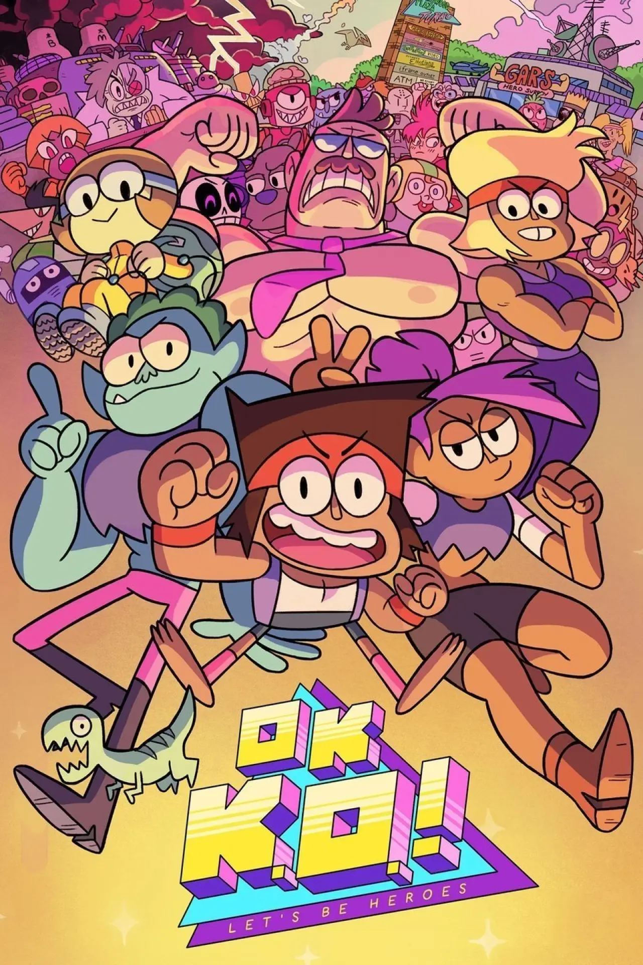 Series poster "OK K.O.! Let