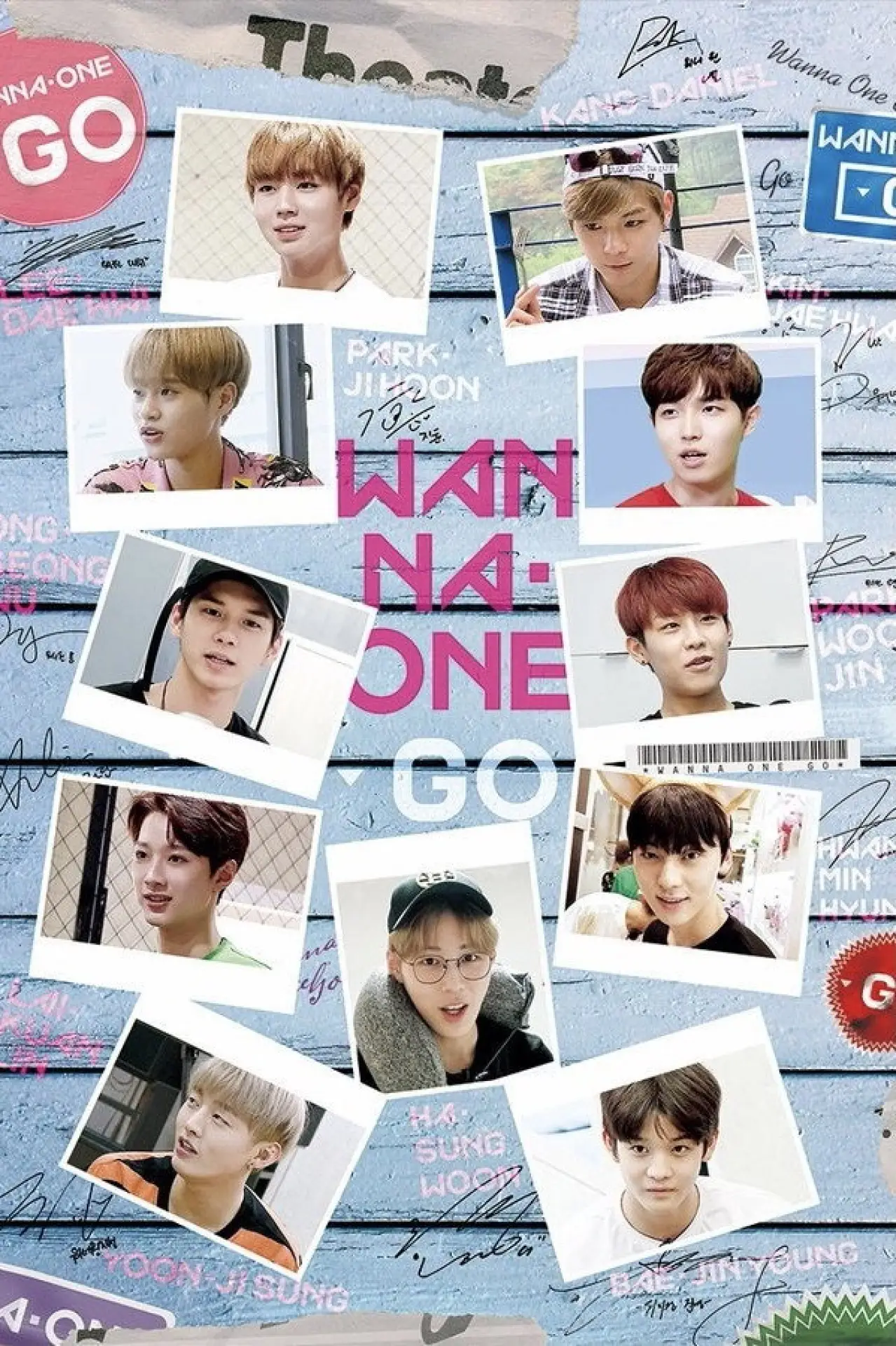 Series poster "Wanna One Go"