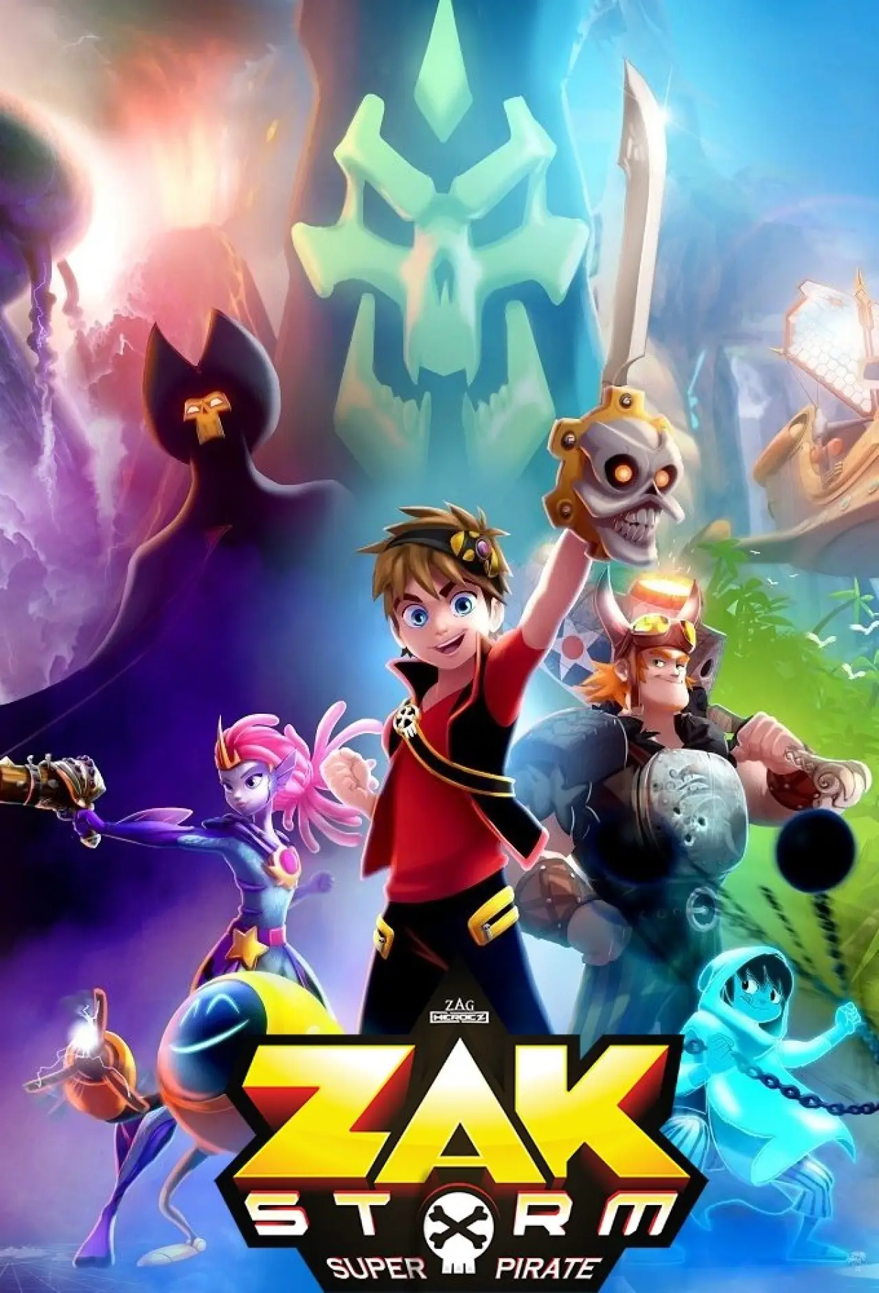 Series poster "Zak Storm"