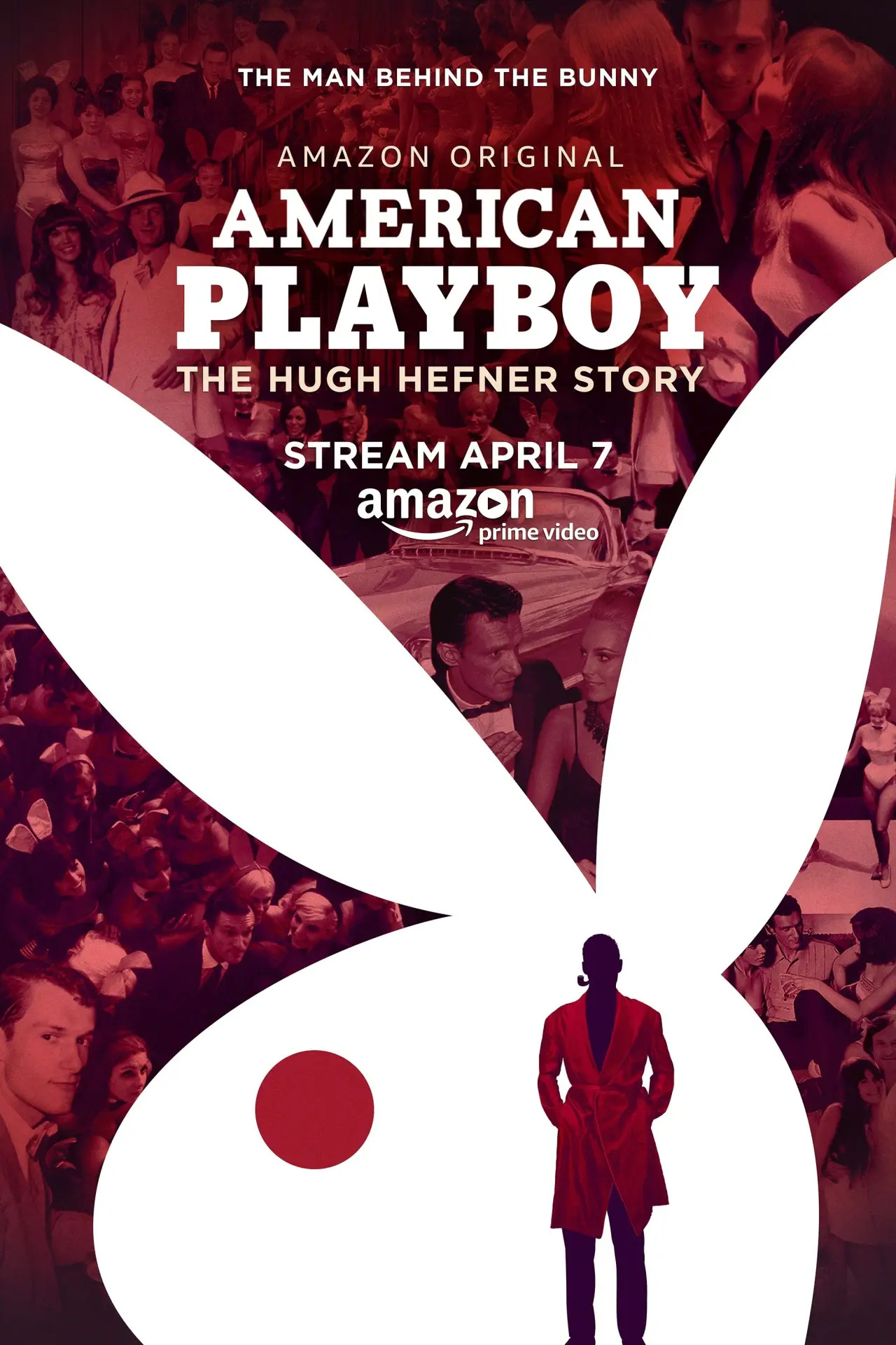 Series poster "American Playboy: The Hugh Hefner Story"