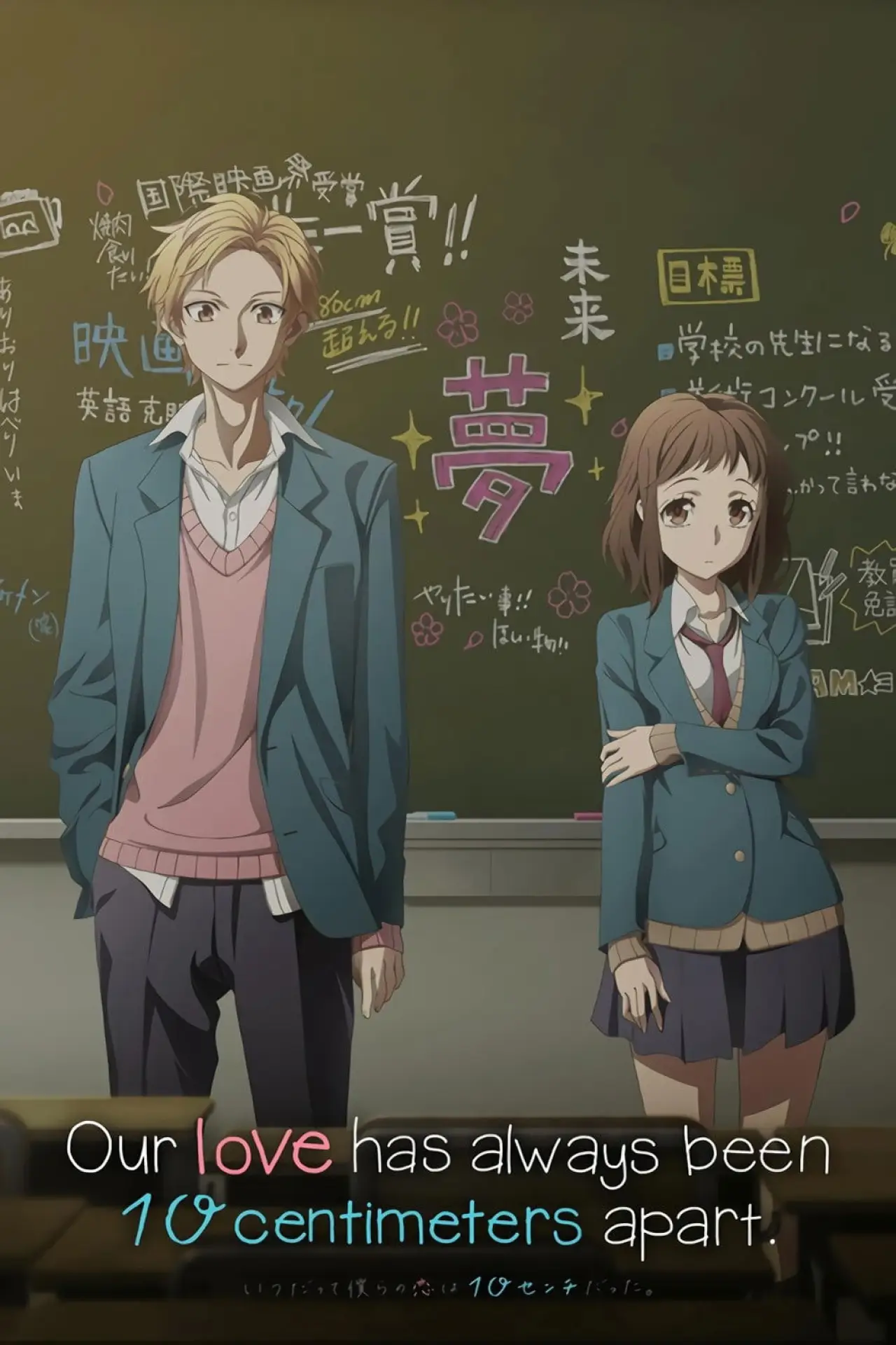Постер к сериалу "Our Love Has Always Been 10 Centimeters Apart."