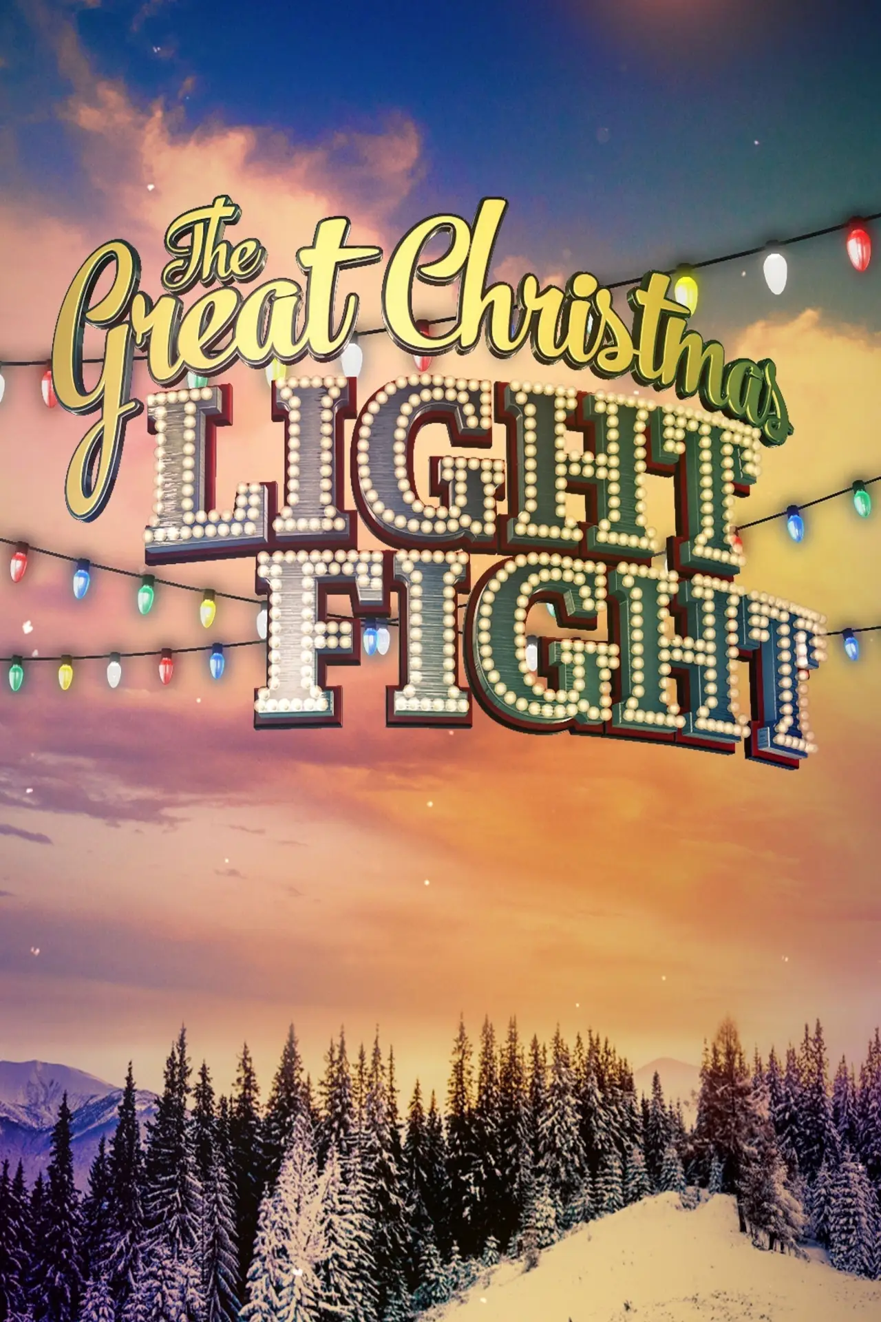 Series poster "The Great Christmas Light Fight"