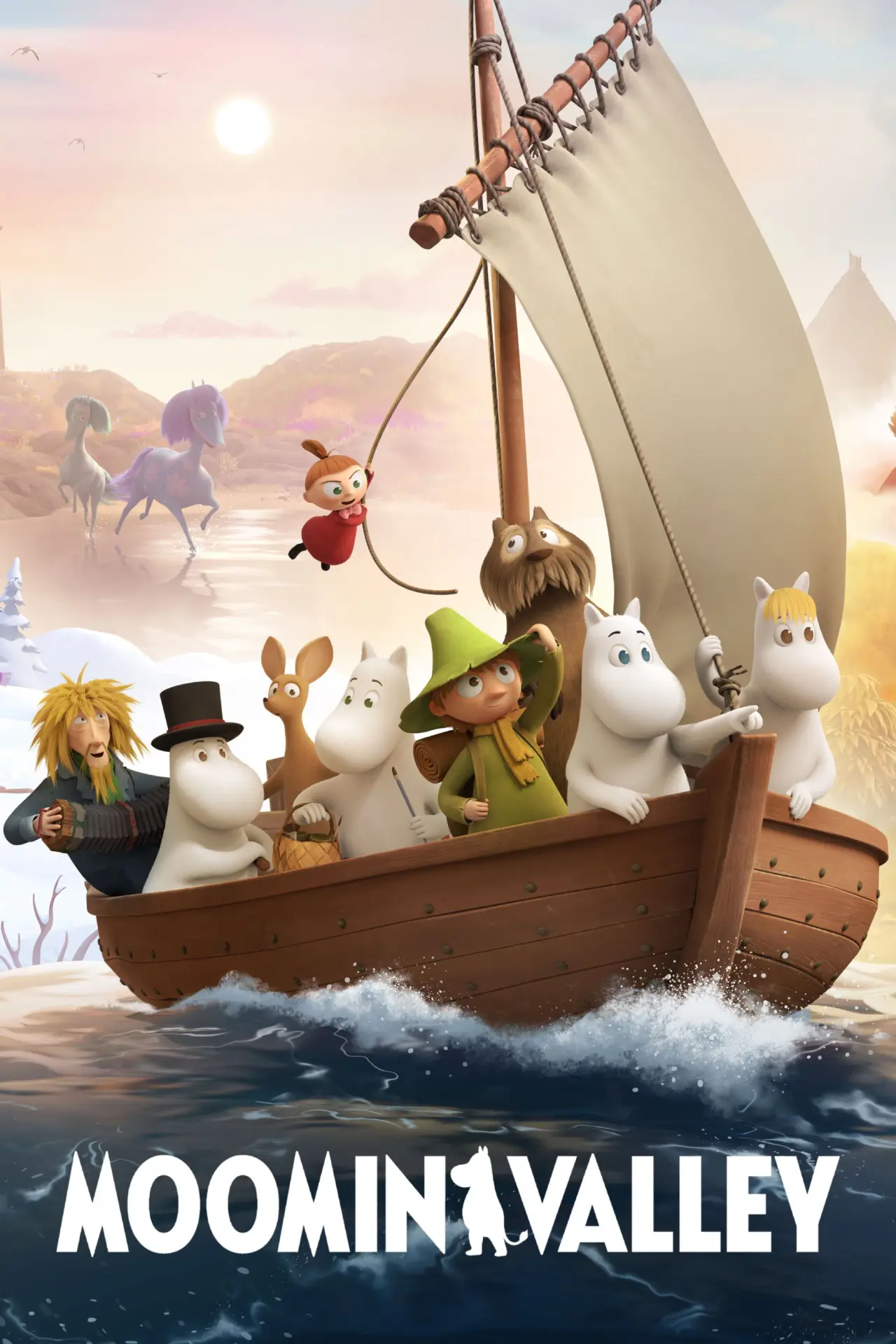 Постер к сериалу "Moominvalley"