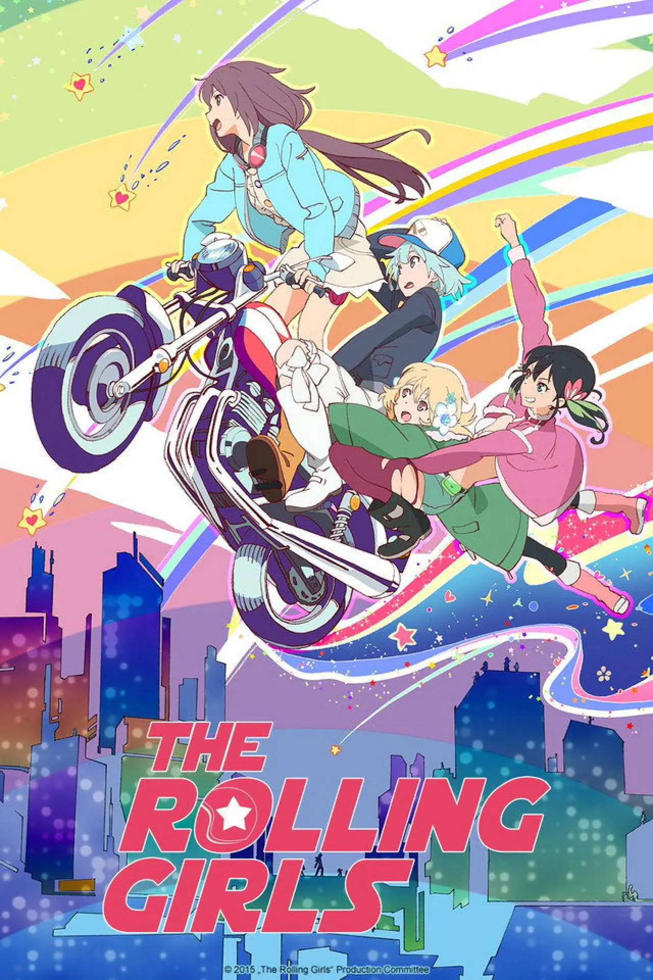 Series poster "The Rolling Girls"