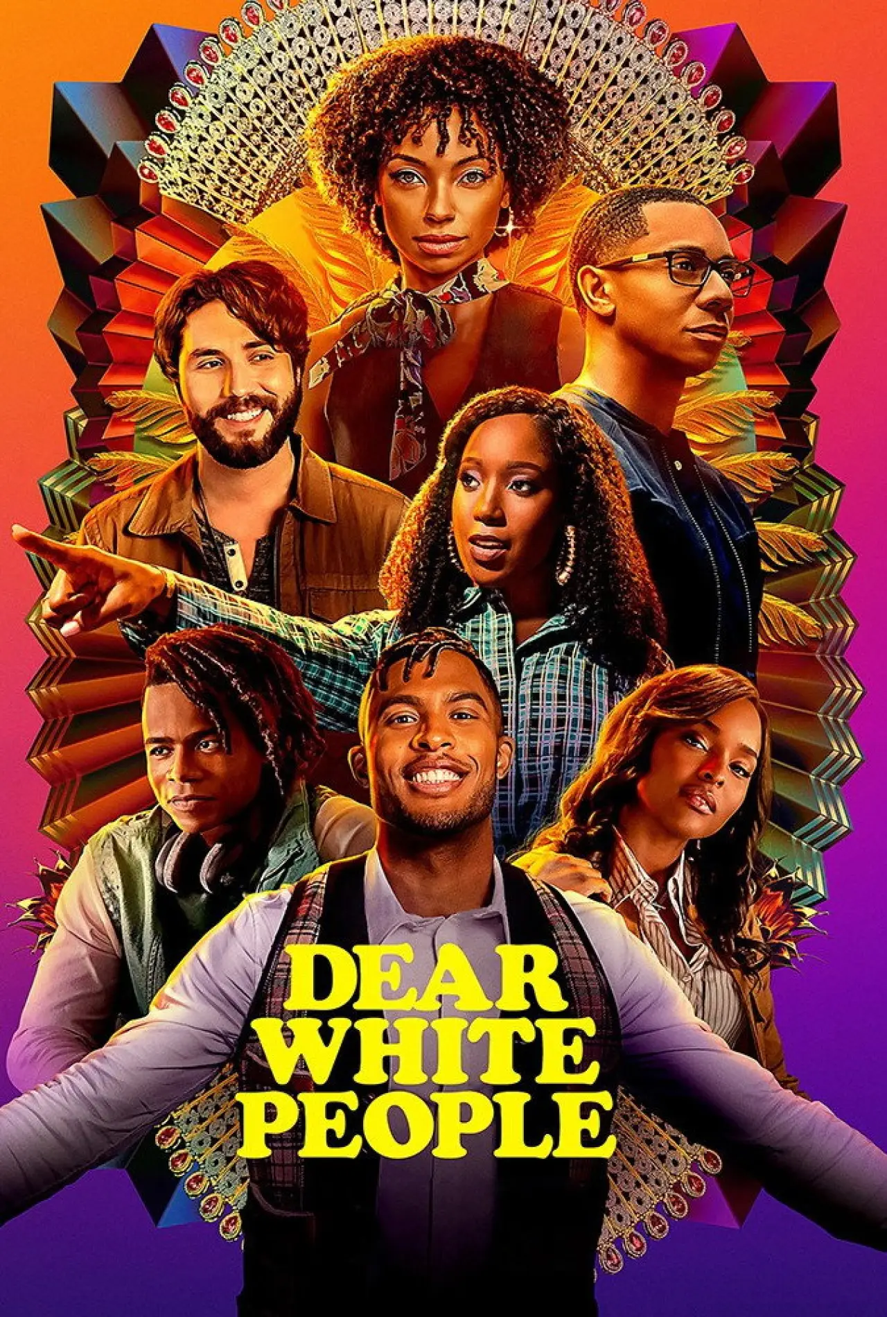 Series poster "Dear White People"