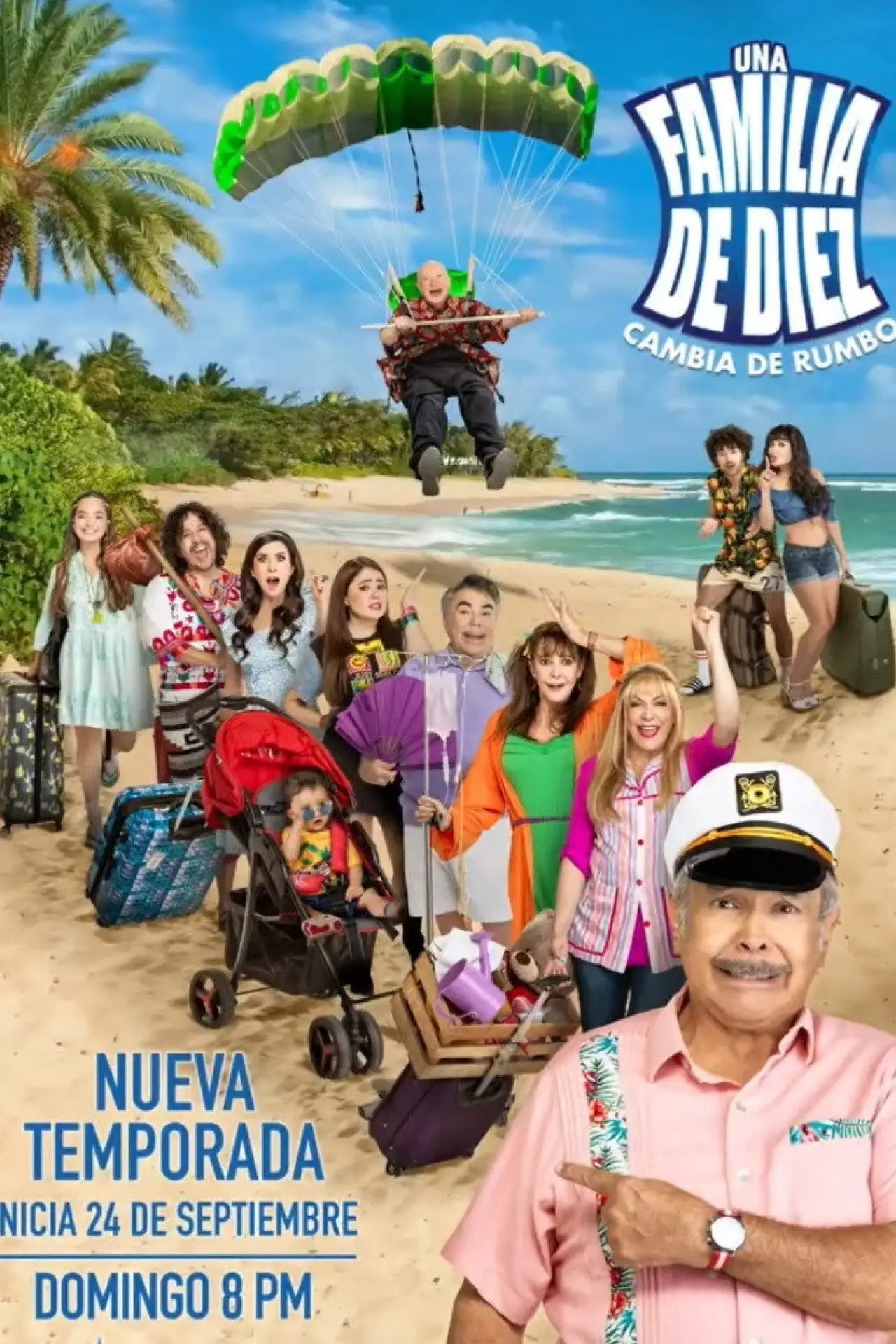 Series poster "Una familia de diez"